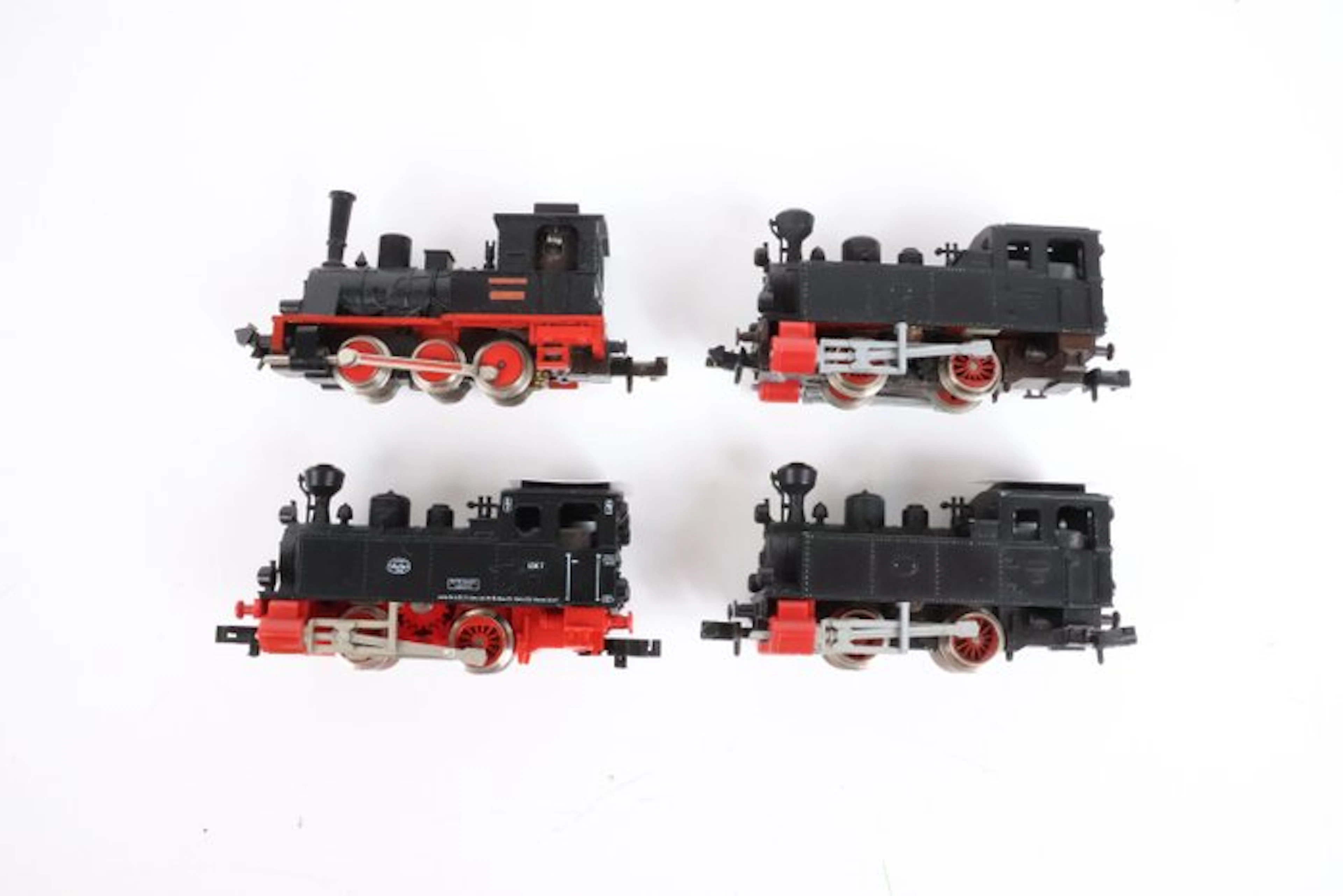 Fleischmann, Minitrix N - Steam locomotive (4) - (industry) steam locomotives