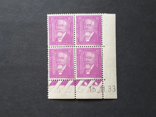 France 1933 - Celebrities - Paul Doumer 75 C