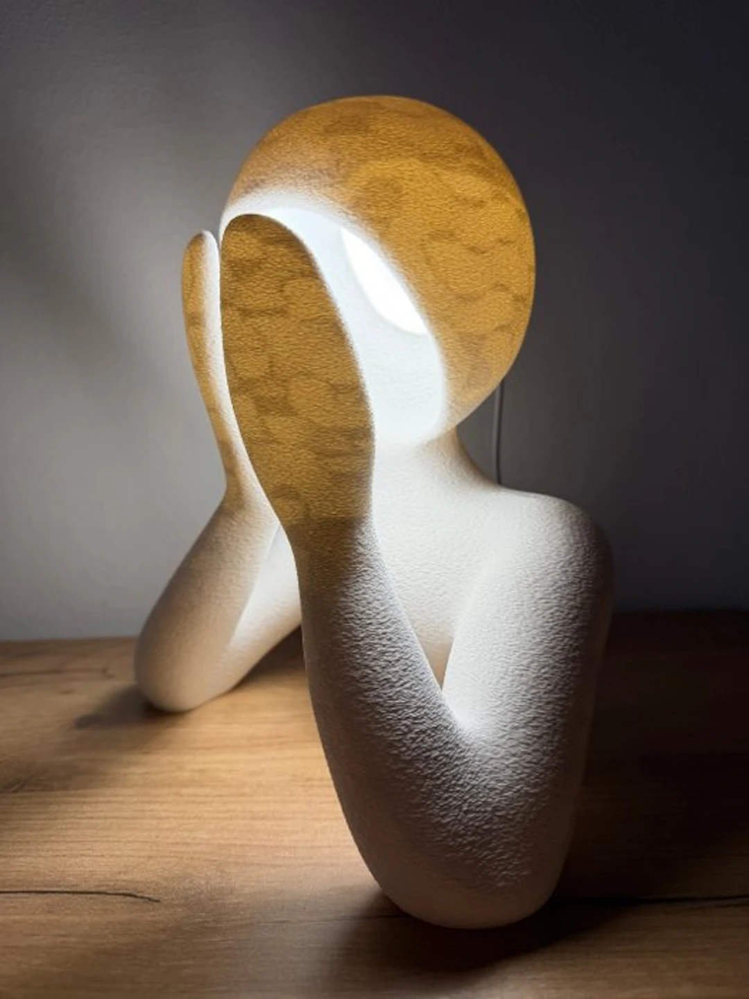 Lampada artigianale 3D - fait maison - Table lamp...