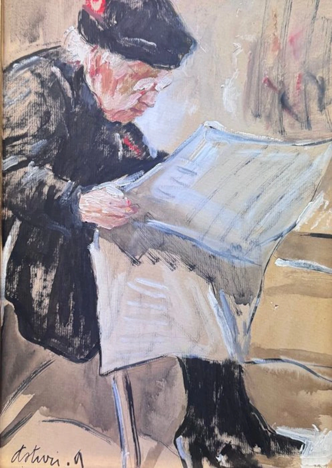 Antonio Asturi (1904-1986) - Lettura interessante