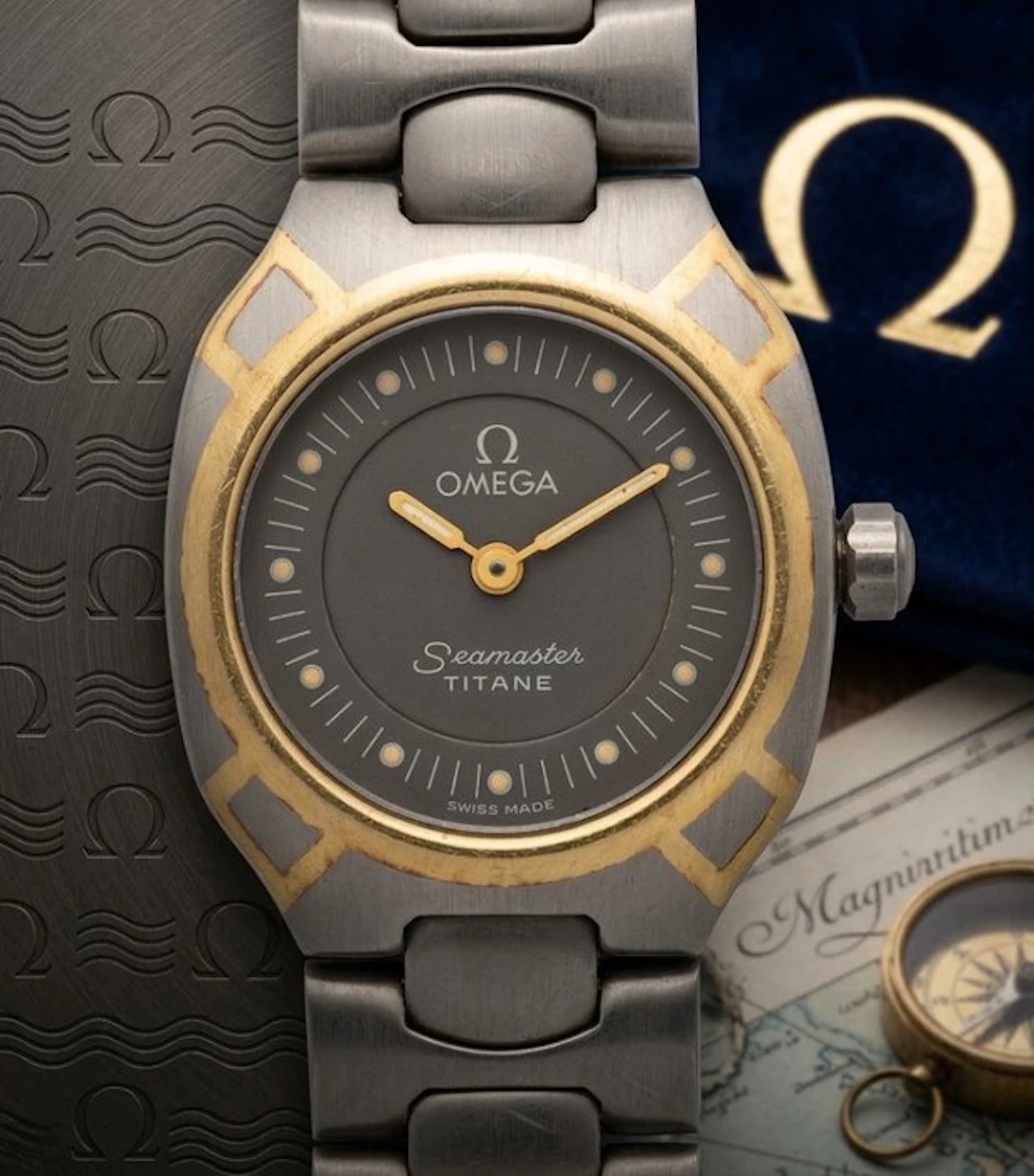 Omega - Seamaster Titane - No reserve price - 7951031 - Women - 1980-1989