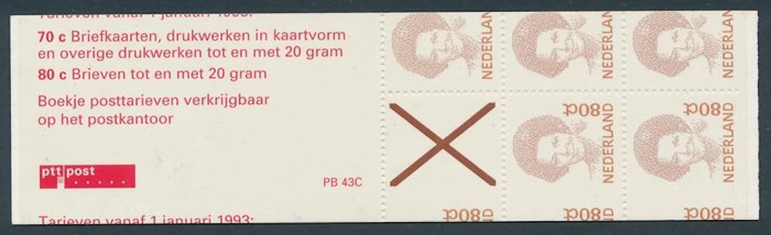 Netherlands 1993 - Netherlands 1993 - Automatic booklet /...