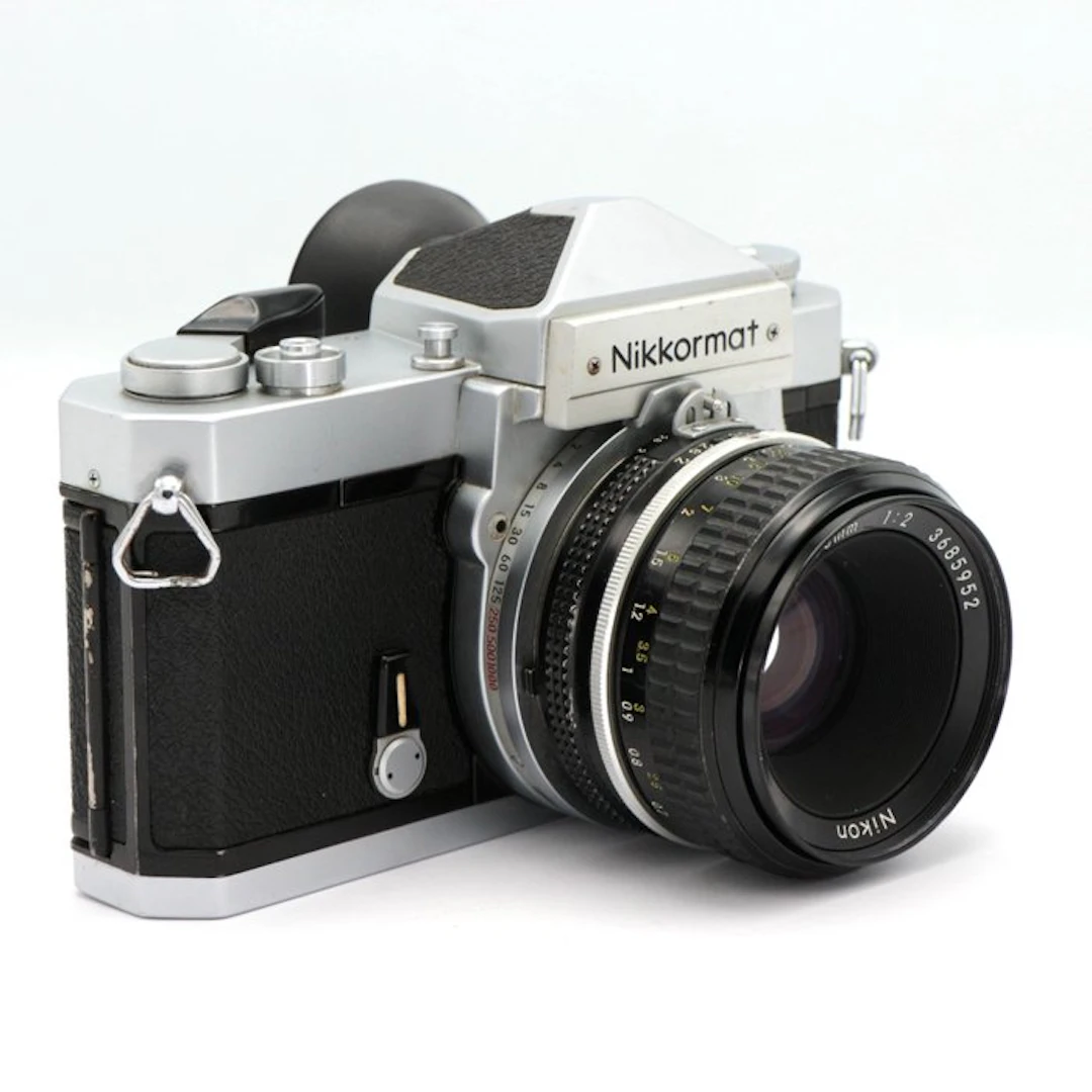 Nikon Nikkormat FT N chrome + Nikkor 50mm f/2 | Single lens reflex camera (SLR)