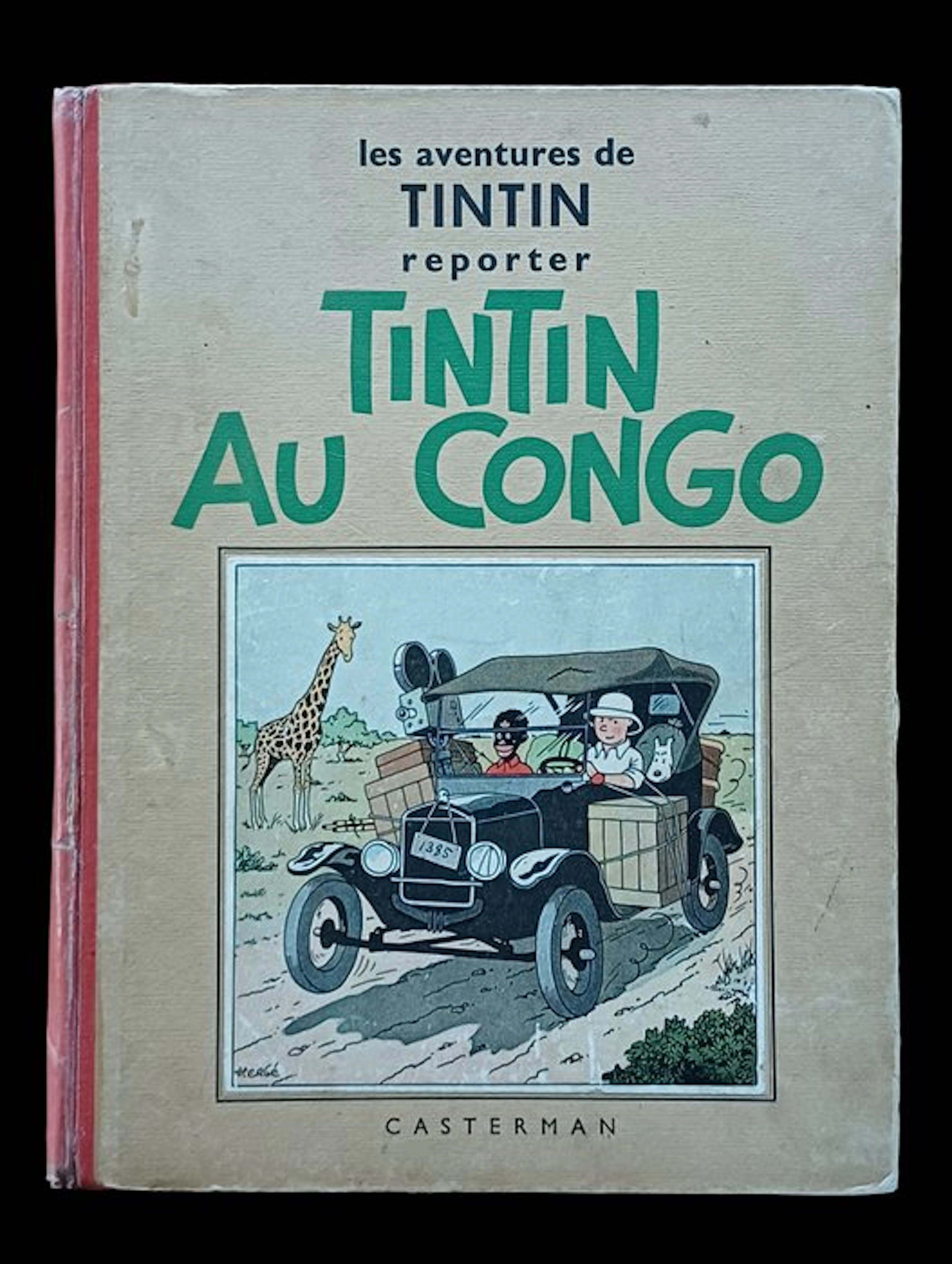 Tintin T2 - Tintin au Congo (A3) - EO Casterman - C - 1 Album - 1937