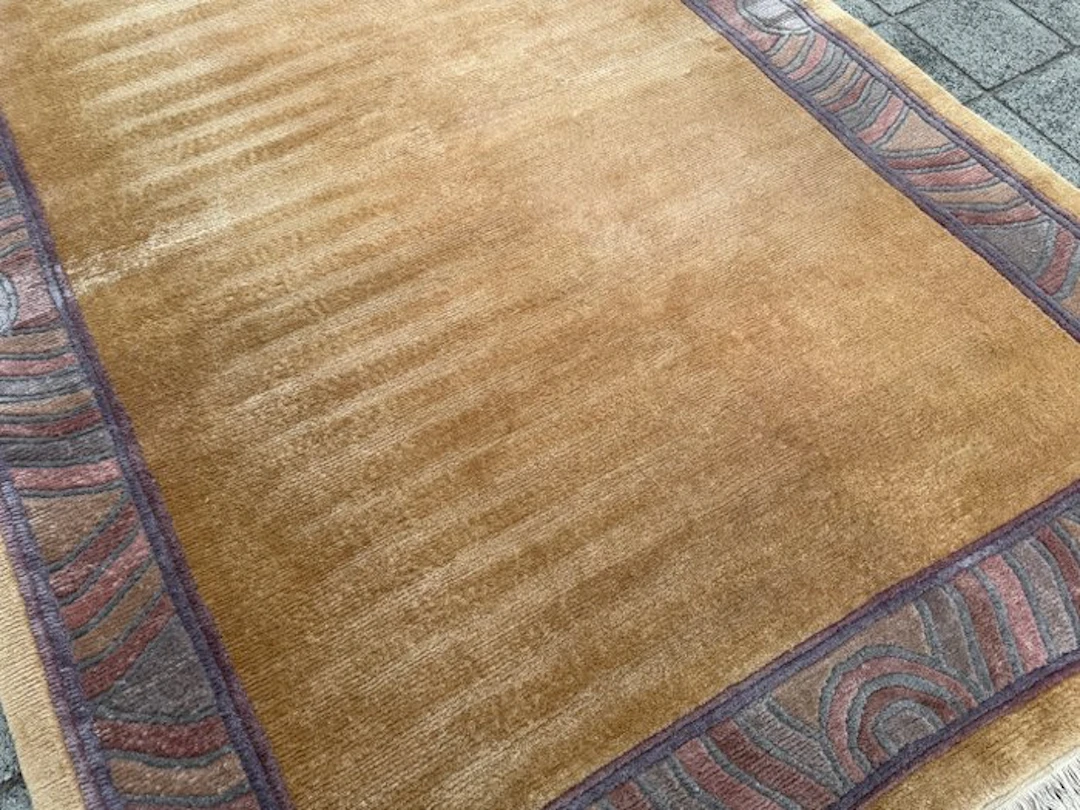 Nepal modern rug - cleaned - hand-knotted - wool - Carpet - 292 cm - 204 cm
