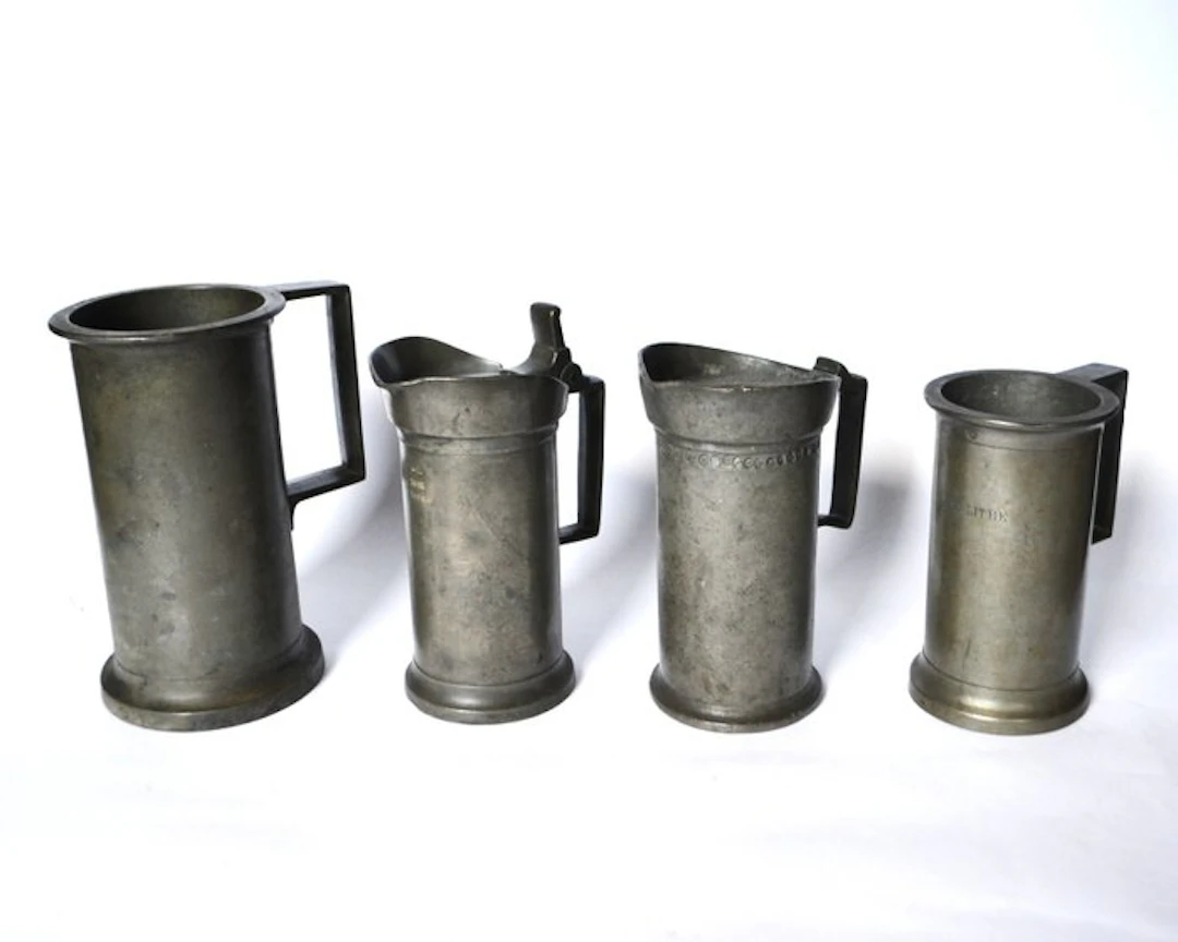 Measuring cup (4) - Pewter