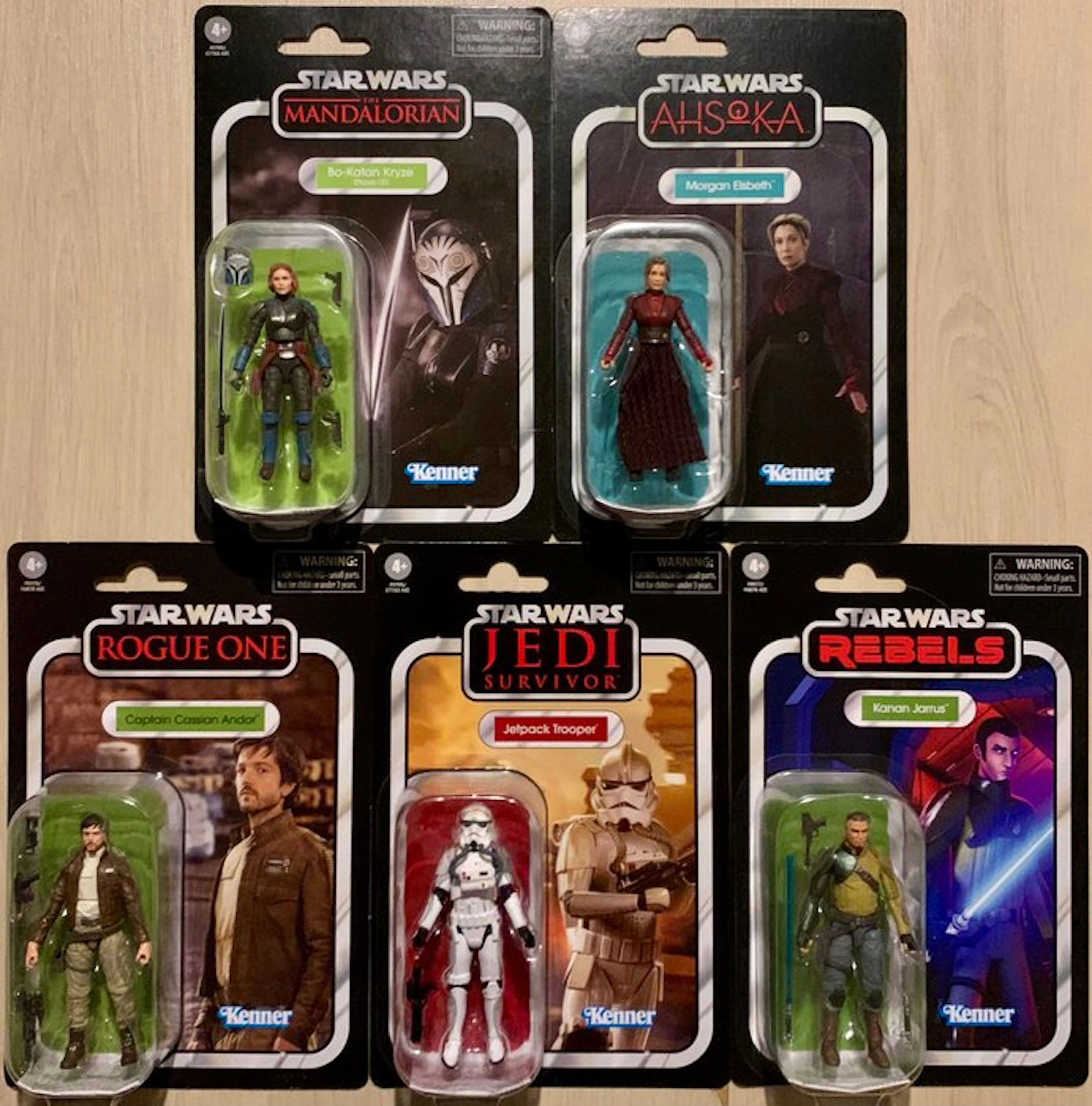 Kenner - Action figure 5 Star Wars: Vintage Collection Figures [New]