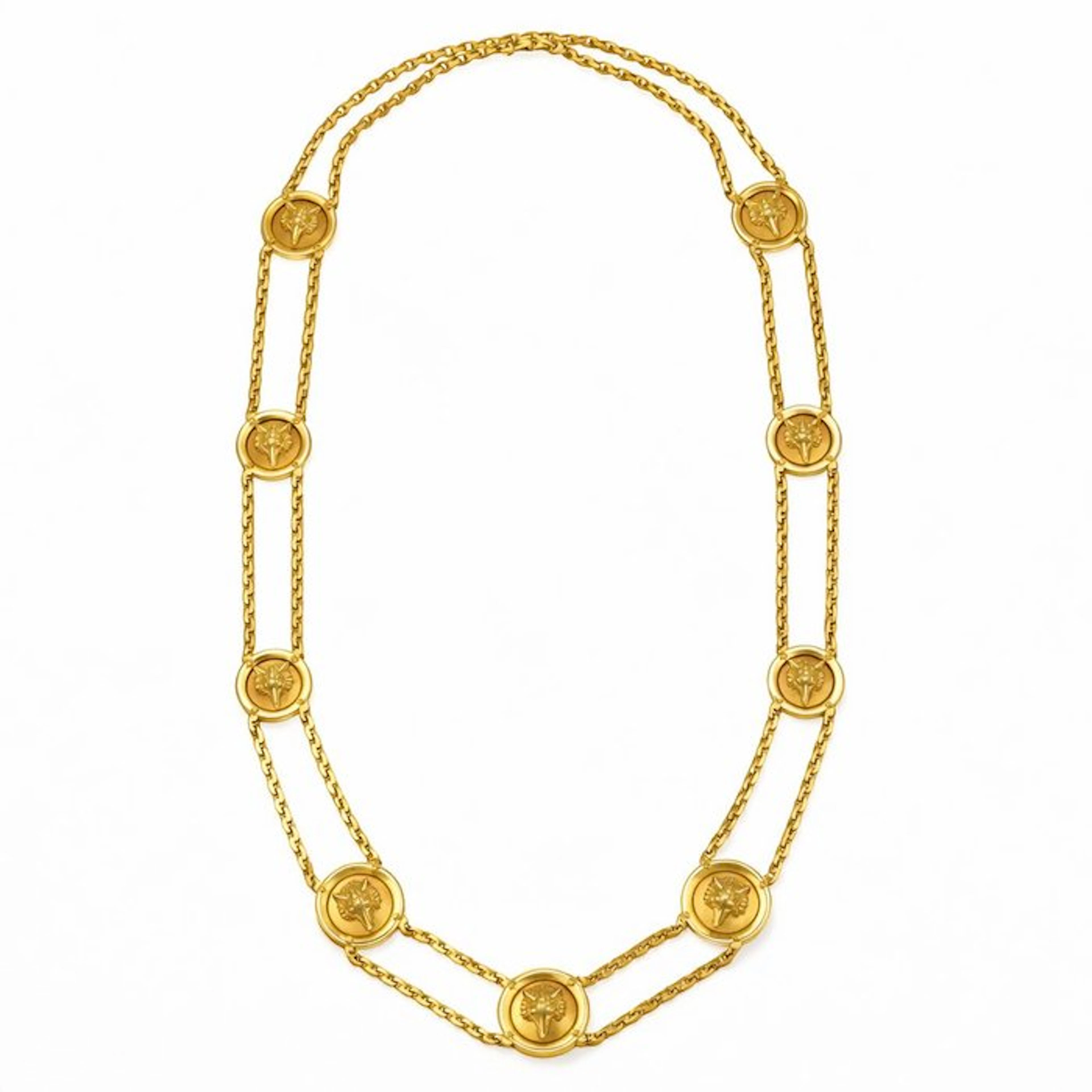 Gucci - Necklace - 18 kt. Yellow gold - Made in Italy - Handmade