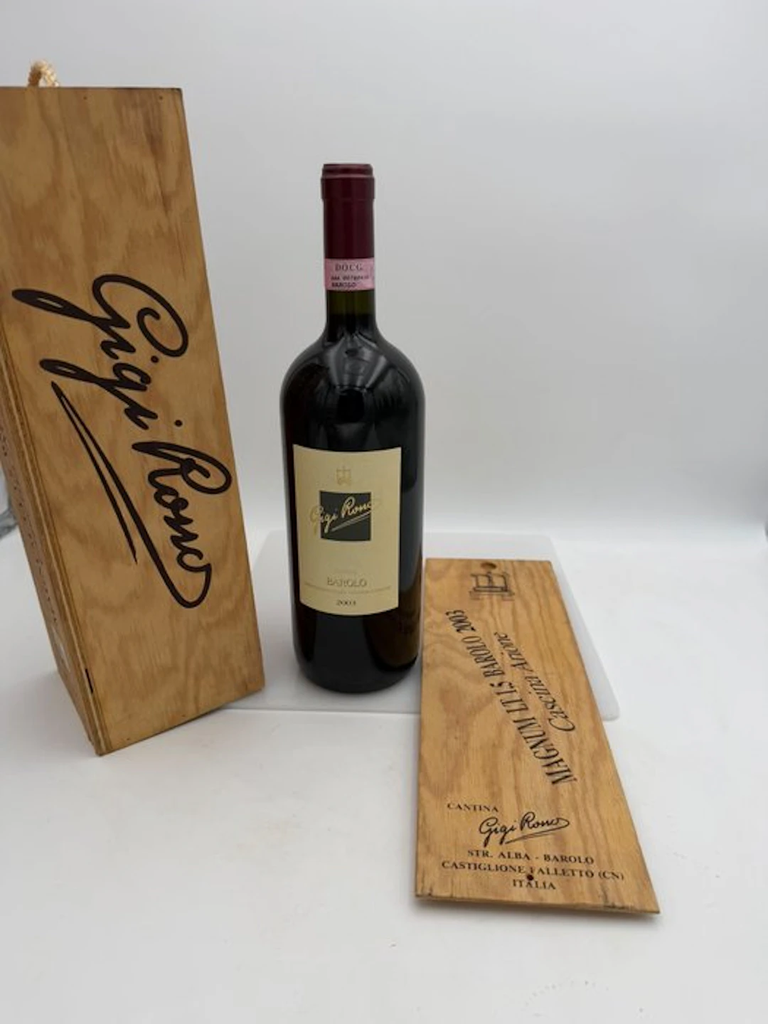 2003 Gigi Rosso - Barolo DOCG - 1 Magnum (1.5L)