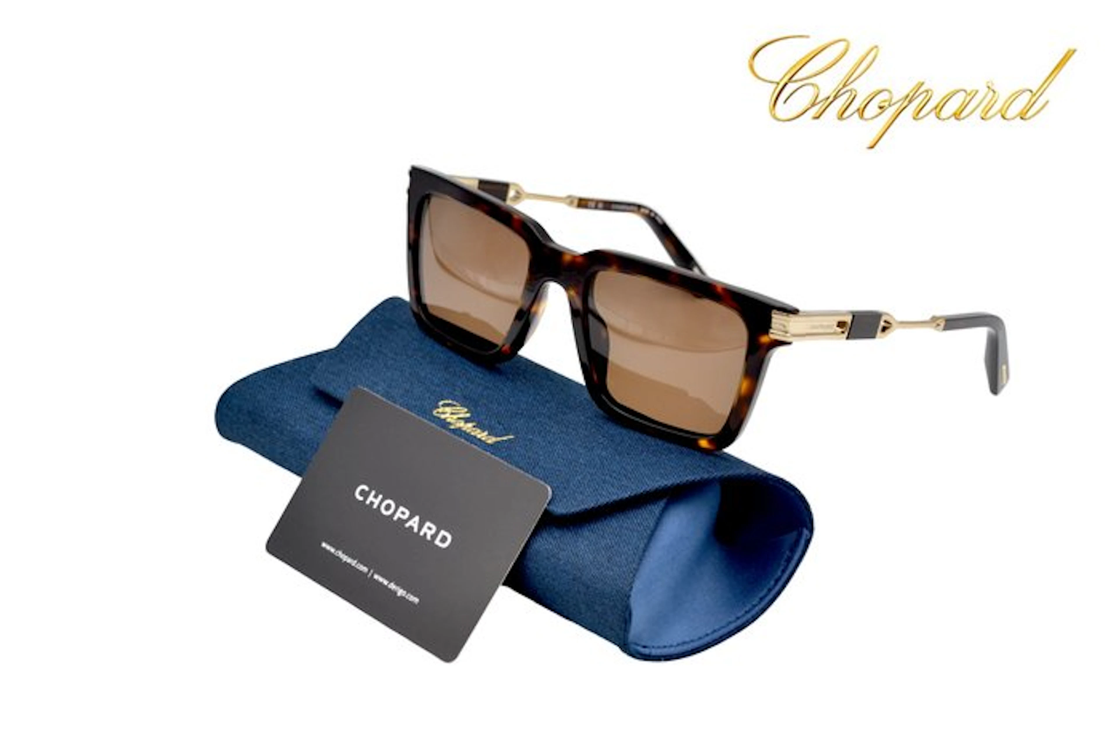 Chopard - SCH411 909P Wood Polarized Lenses 3P - Acetato...