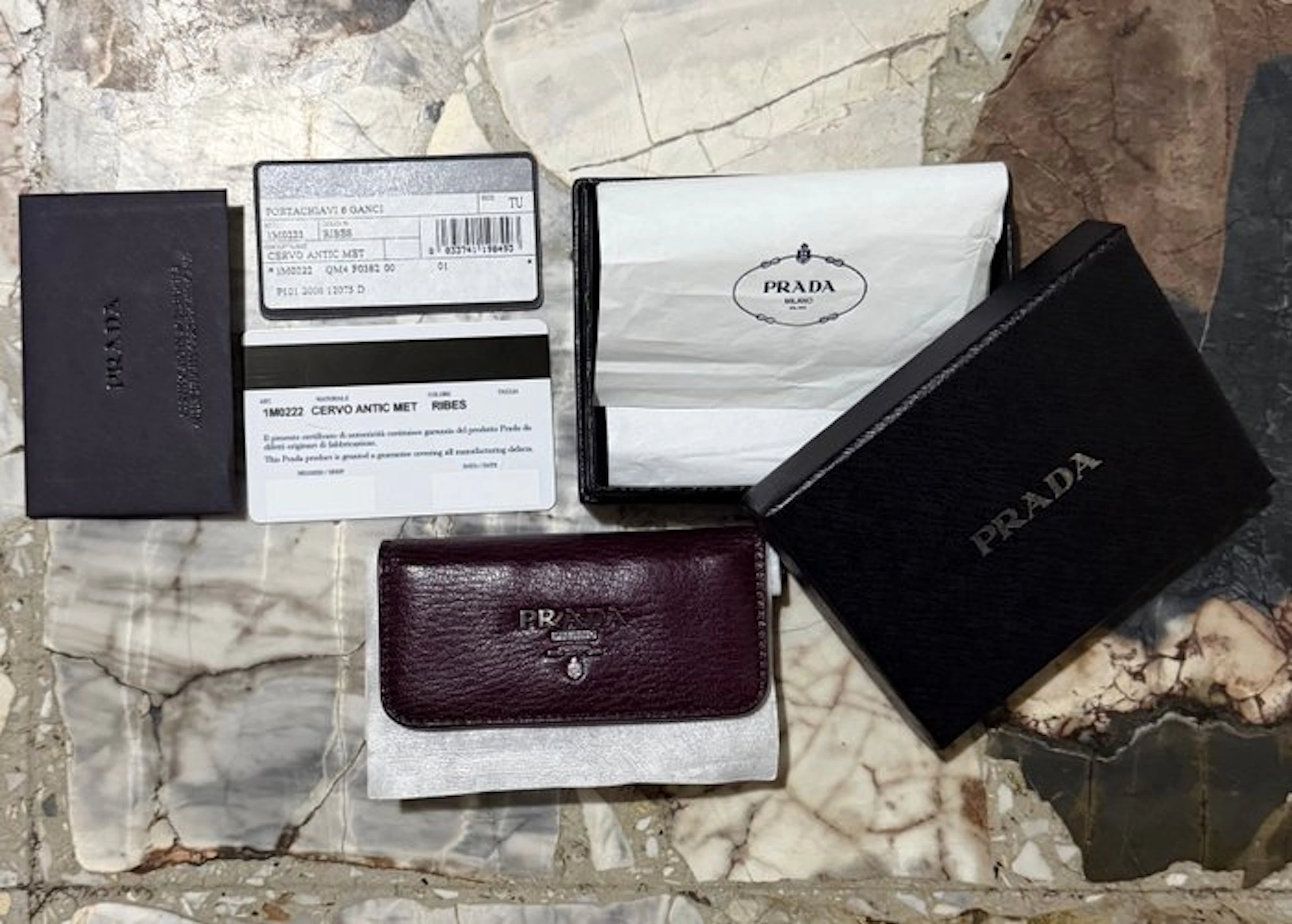 Prada - Portachiavi 6 ganci - Keyring