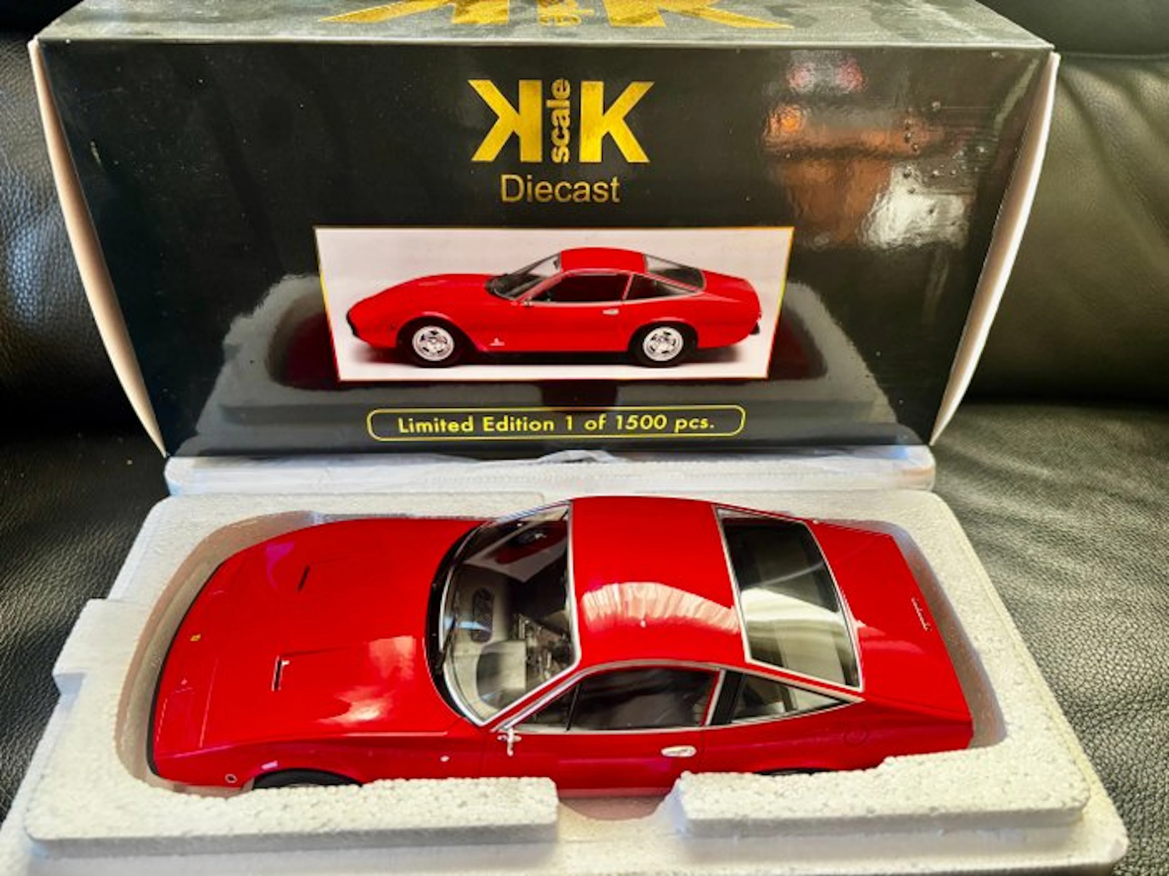 KK-Scale 1:18 - Model car - Ferrari 365 GTC/4 - Limited 1500 pcs