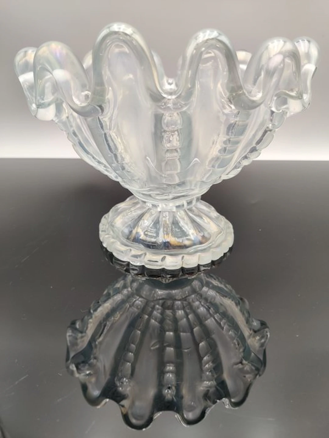 Ercole Barovier - Centrepiece - Shell display stand - Glass