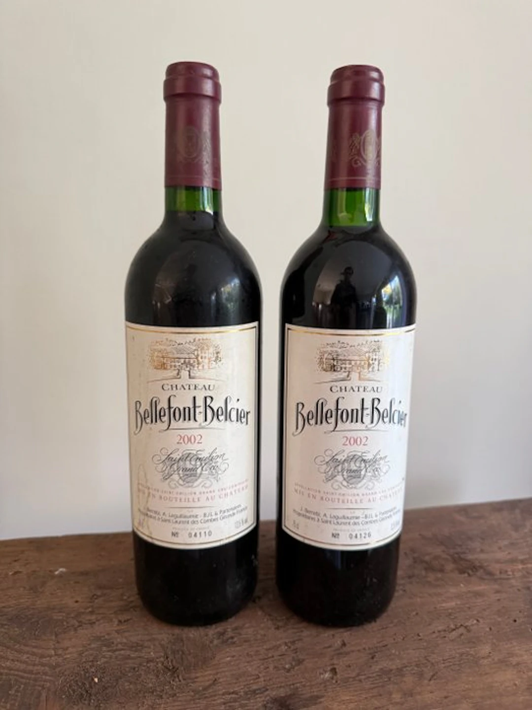 2002 Chateau Bellefont-Belcier - Saint-Émilion Grand Cru - 2 Bottles (0.75L)