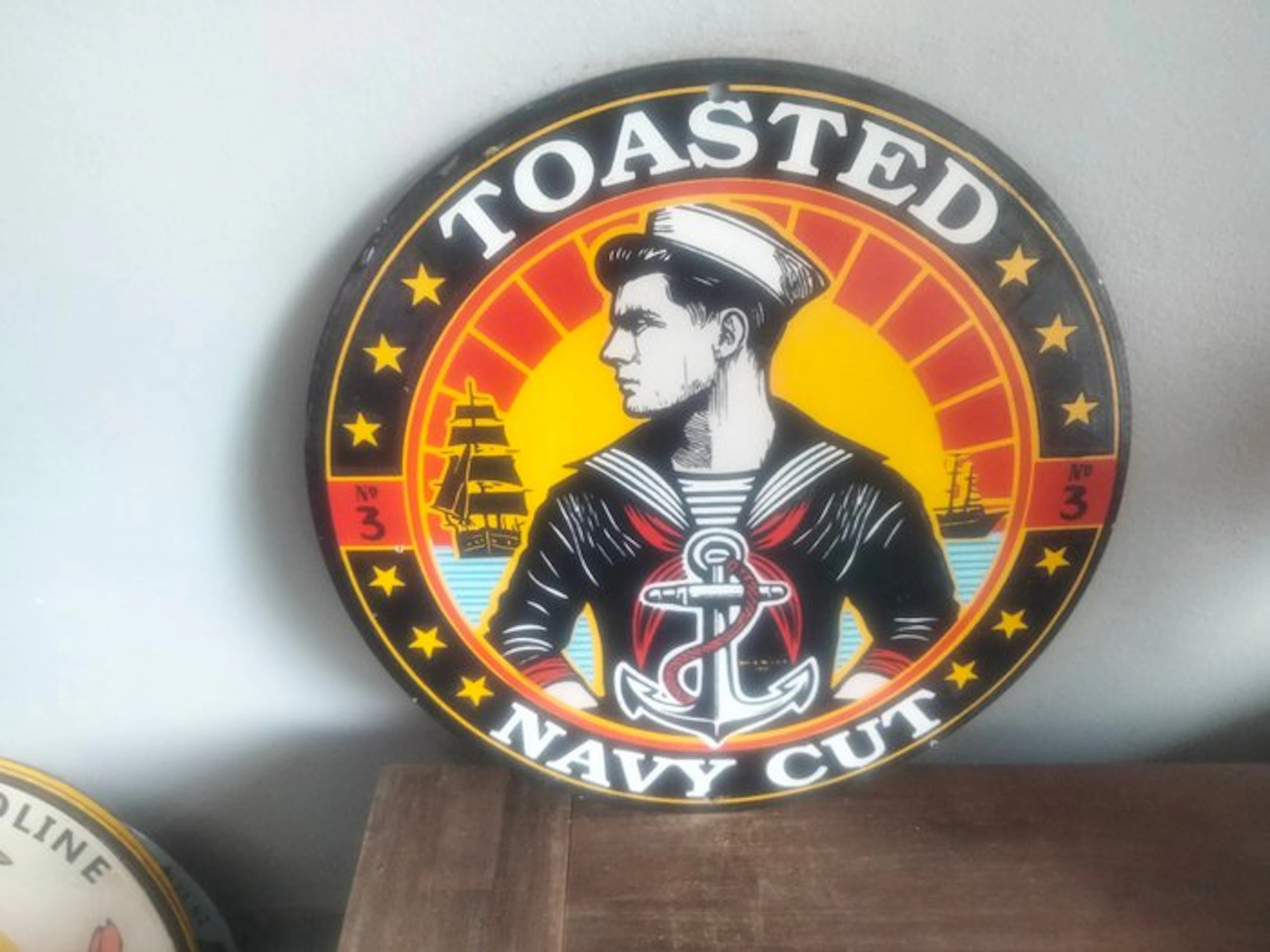 Sign - Toasted - Marine cut