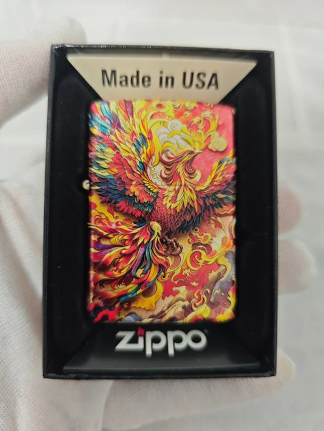 Zippo - Fenice argentata che risorge dalle ceneri