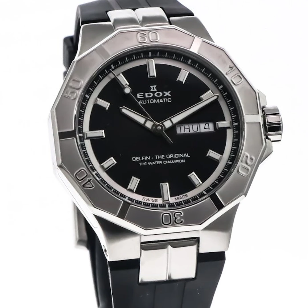 Edox Delphin The Original - Swiss Made Automatic Watch...