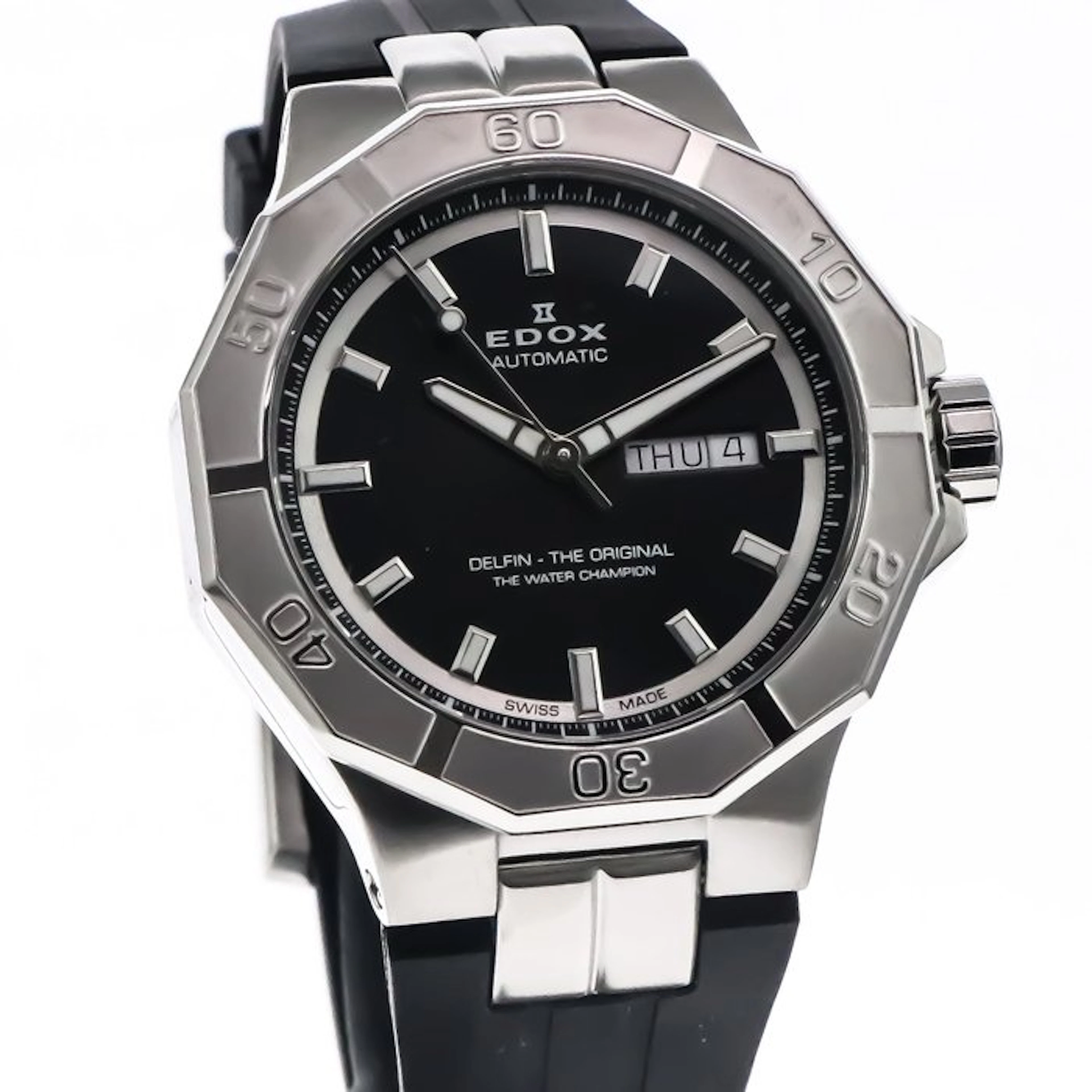 Edox Delphin The Original - Swiss Made Automatic Watch...