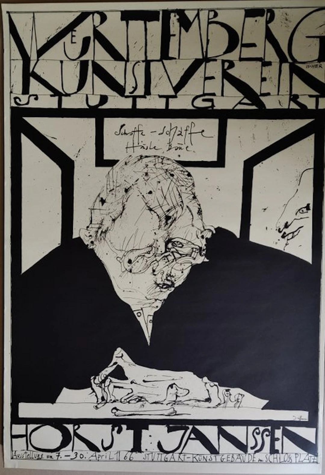 Horst Janssen (1929–1995) - Lithograph from 1966