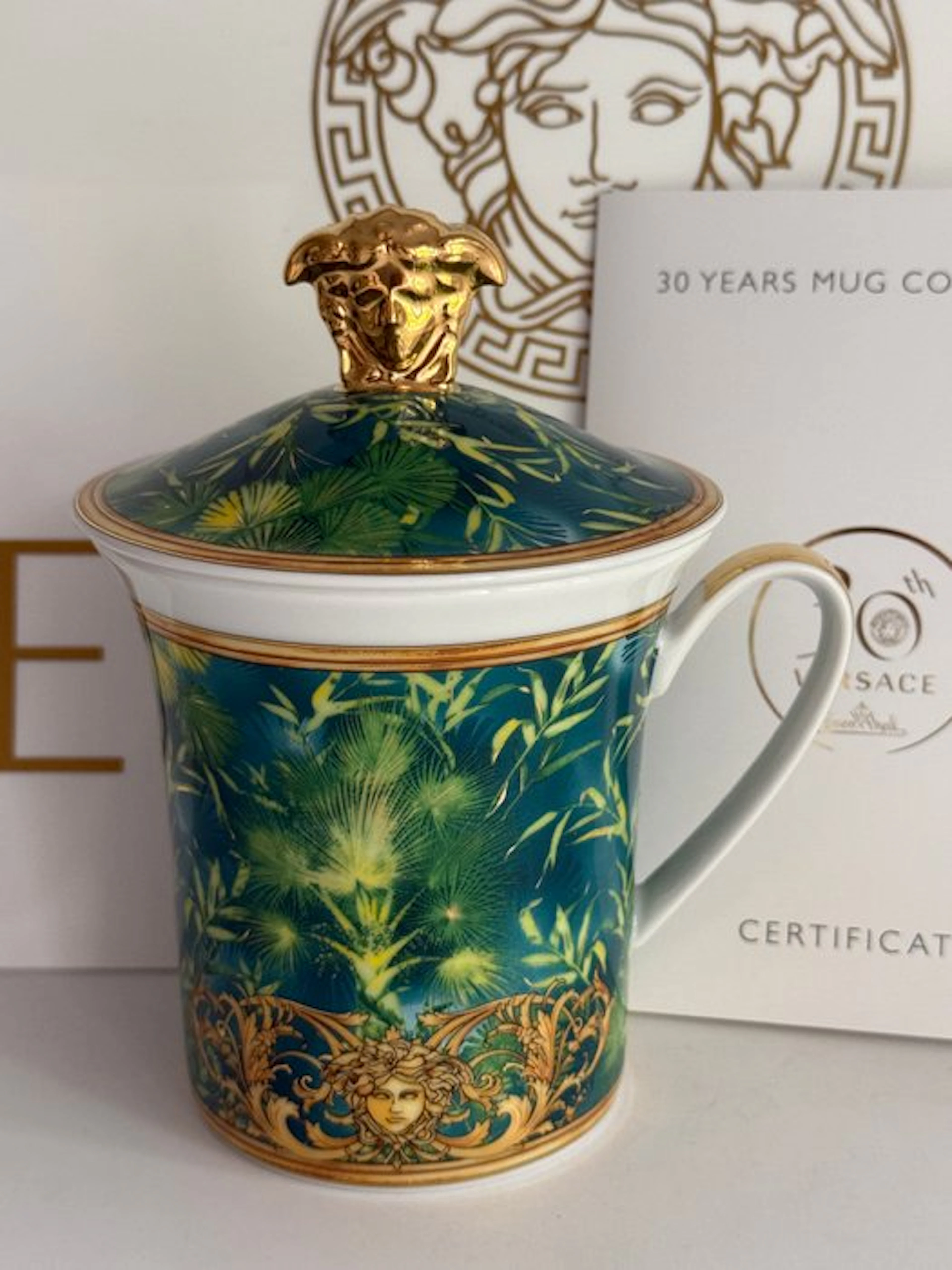 Rosenthal - Versace - Mug - JUNGLE Cup with Lid / 30...