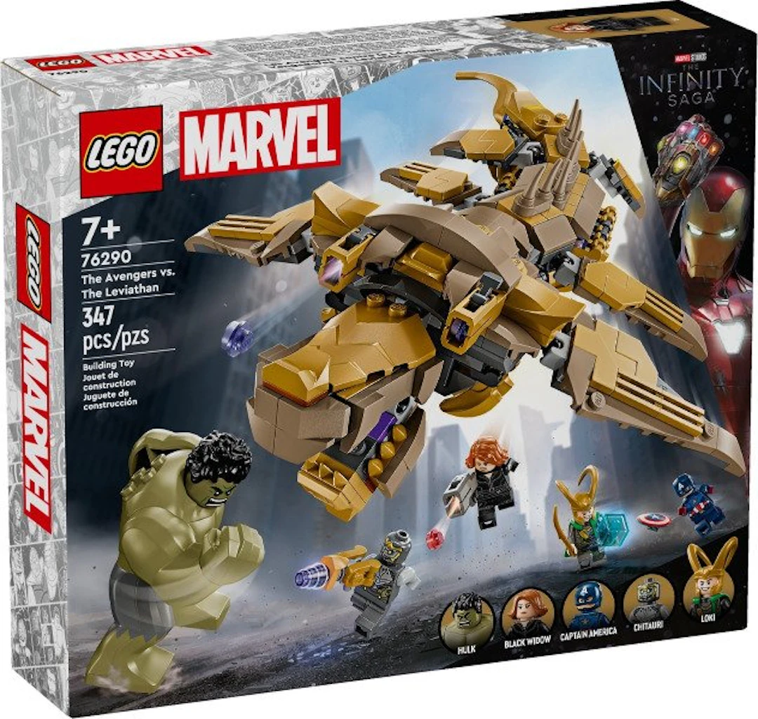 LEGO Set - 76290 - Marvel - The Avengers vs The Leviathan