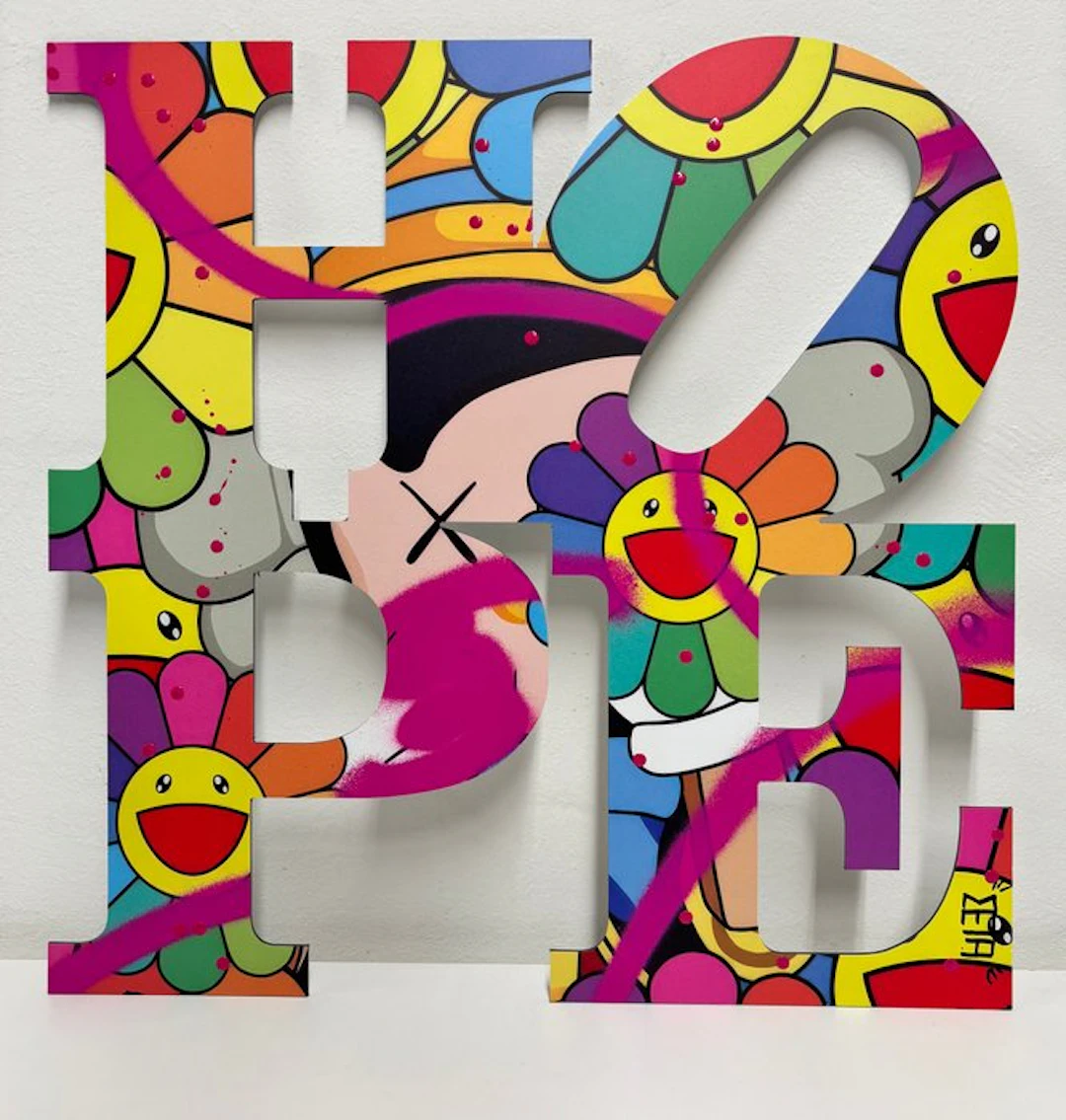 Meta Pop (1990) - Hope Takashi Murakami Flowers, from: The Icon´s of Art series