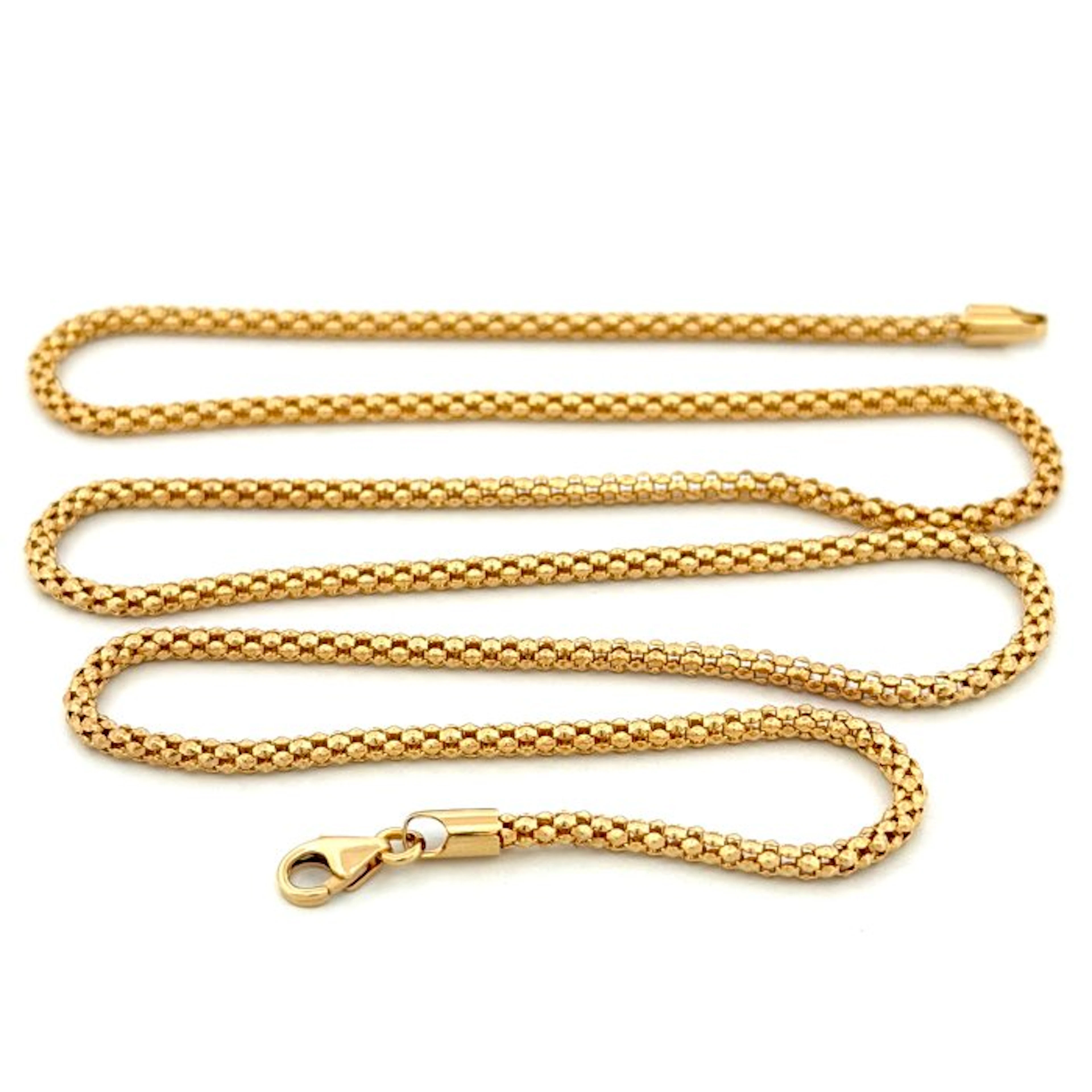 No reserve price - Necklace - 18 kt. Yellow gold - Gold Art