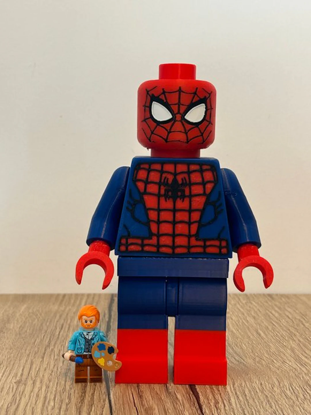 Fait maison - (MOC) Minifigure LEGO - 18 cm – Design Spiderman - 2020+ - France