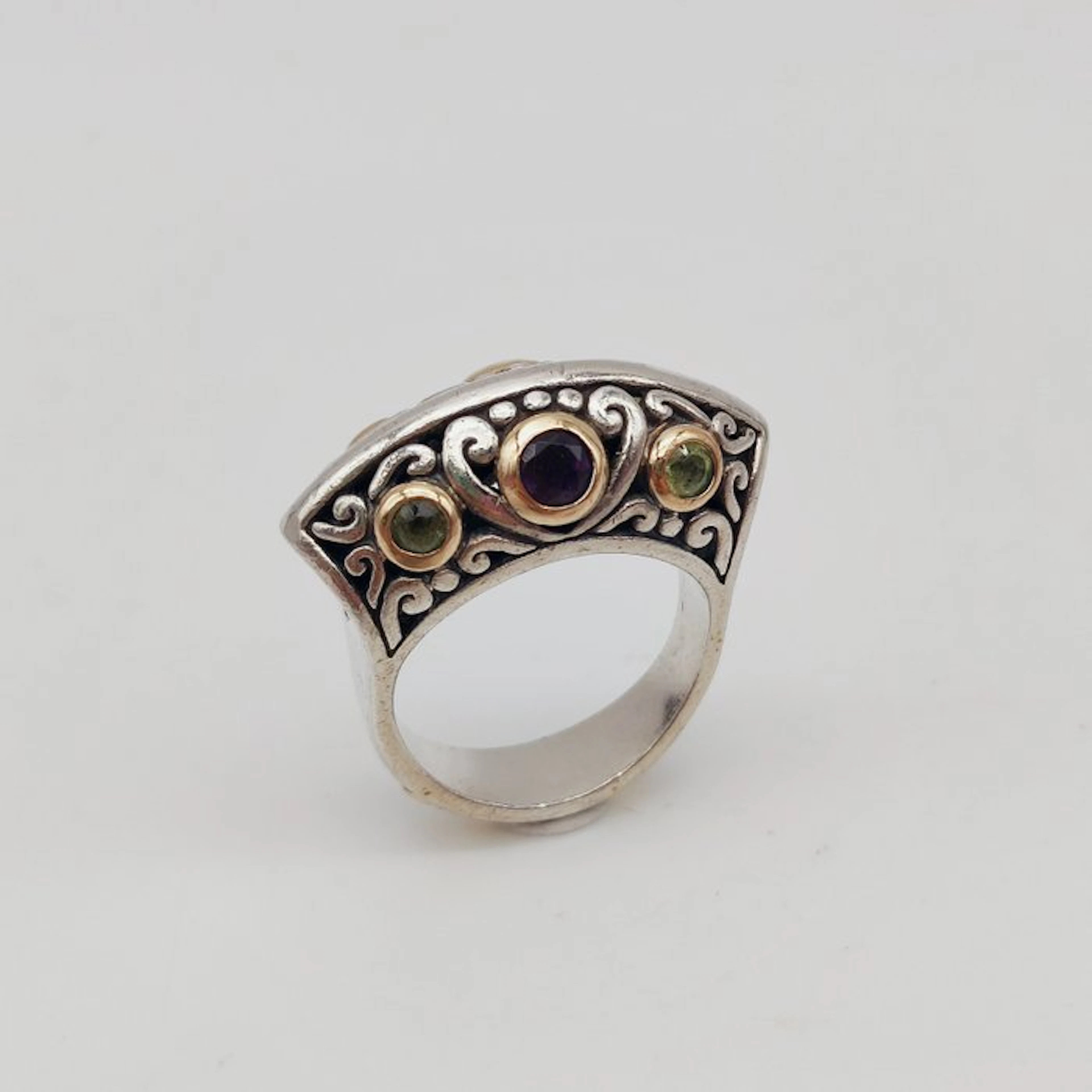 No reserve price - Ring - 14 kt
