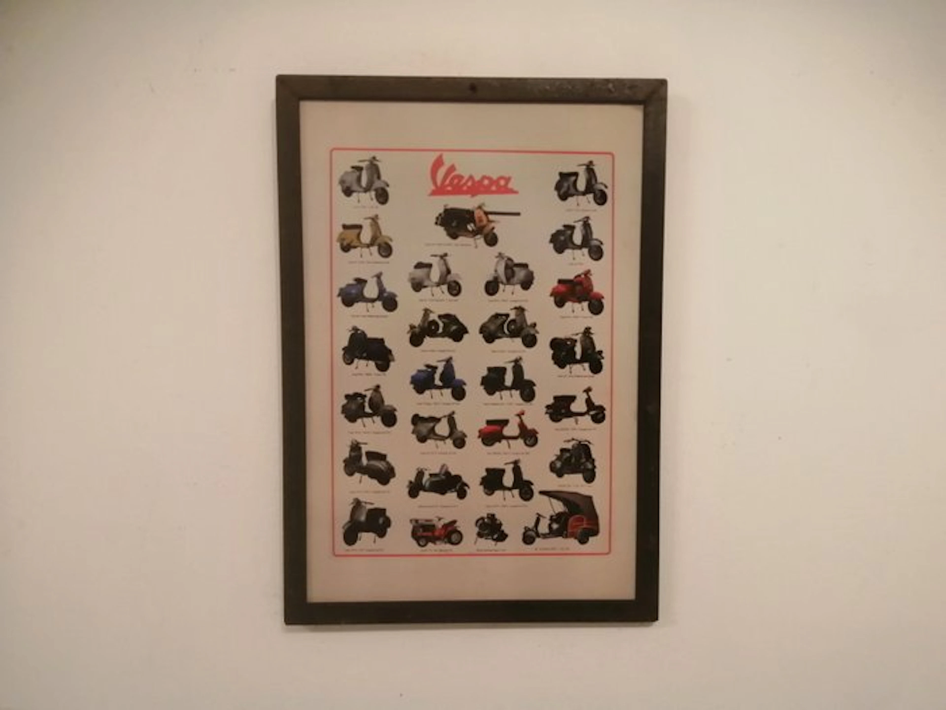 Piaggio - Vespa advertising sign - Advertising sign - 1965 - Metal