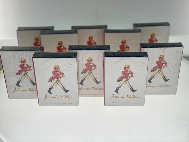 Naipes Fournier - Playing cards - Johnnie Walker - laminated paper
