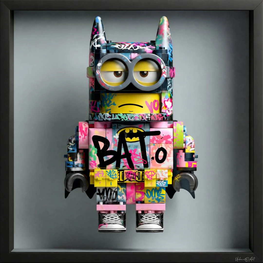 Urban3DArt (1971) - Minion Batman New serie Limited Edition Art numérique Mixte