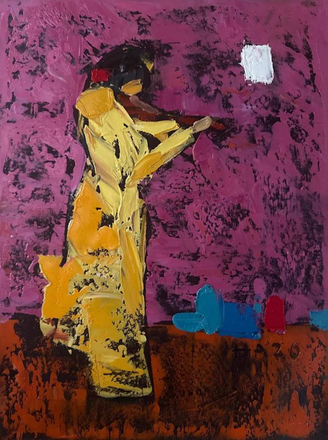 Hoang Anh (1984) - Étude Atelier (18) ↑40 →30 cm