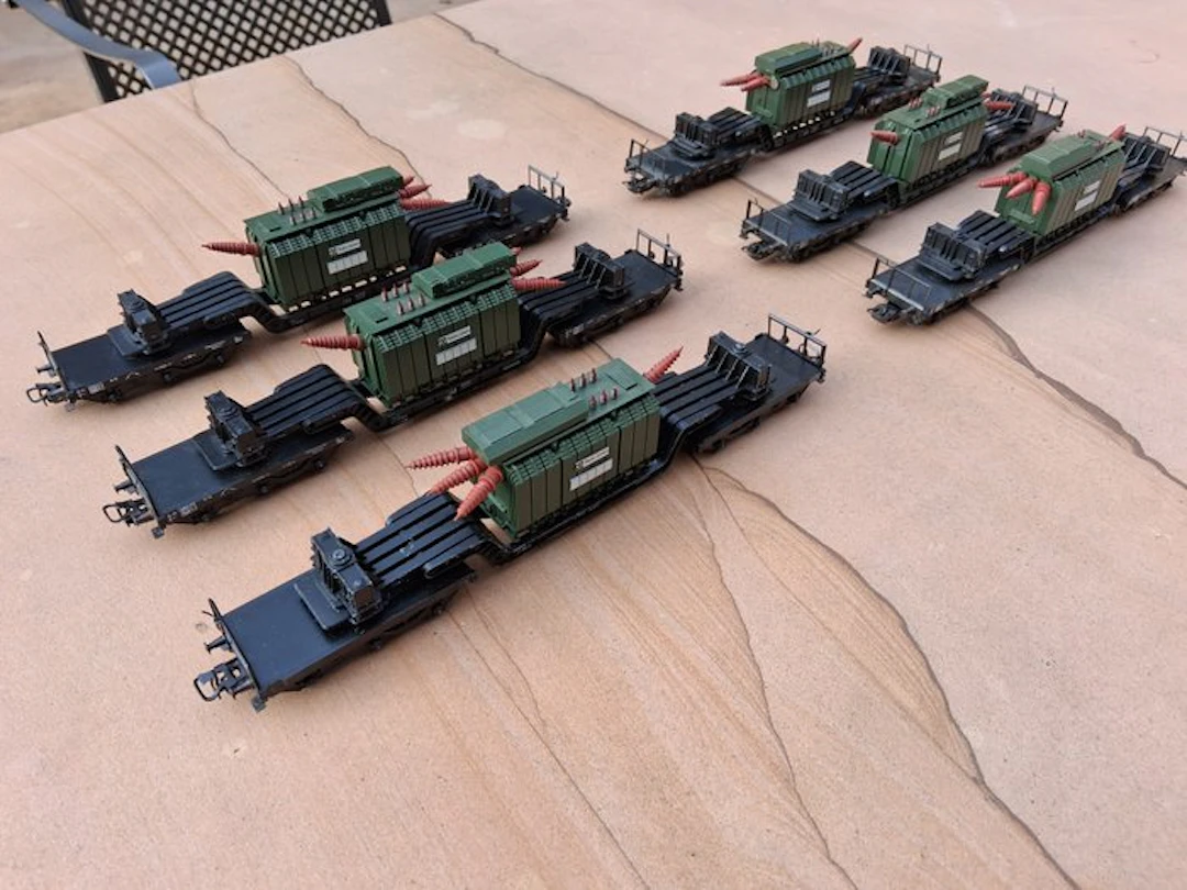 Märklin H0 - 46175 - Model train freight carriage (6) - 6...