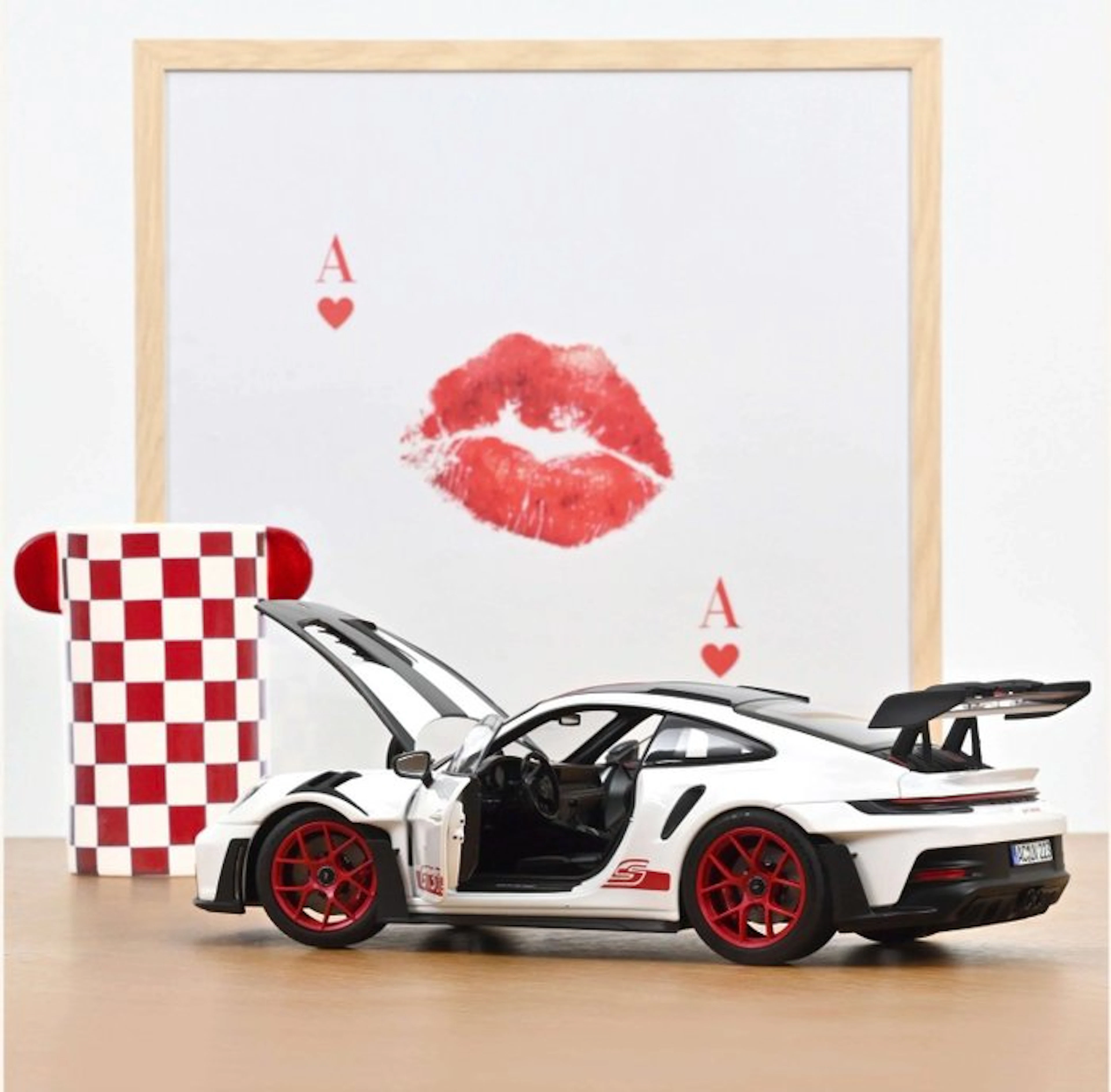 Norev 1:18 - Model sports car - Porsche 911 GT3 RS Pack...