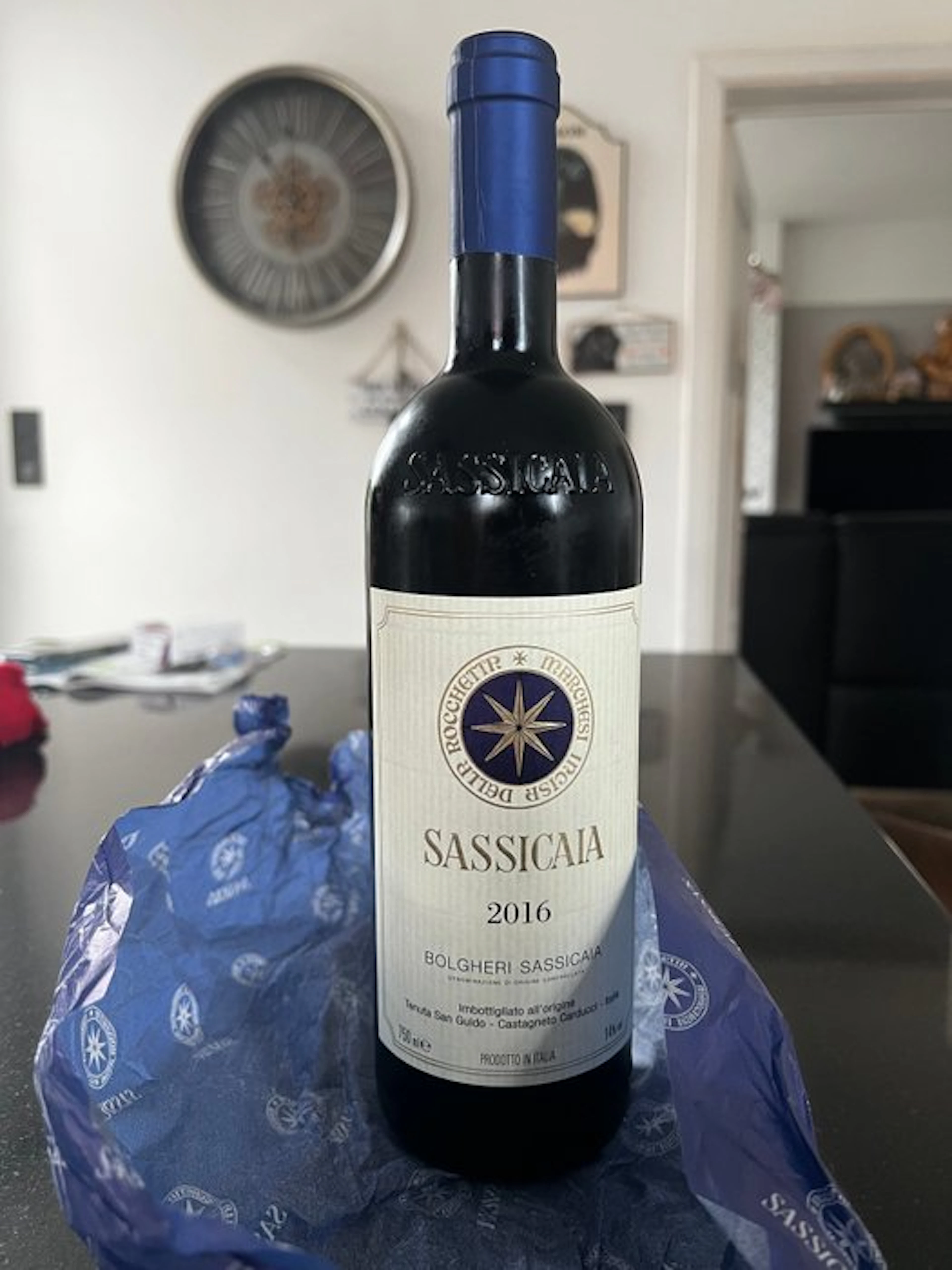 2016 Tenuta San Guido Sassicaia - Super Tuscans - 1 Bottle (0.75L)