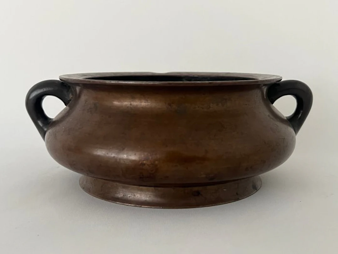 Bronze Two-Handled Censer - Bronze - China - 20th century