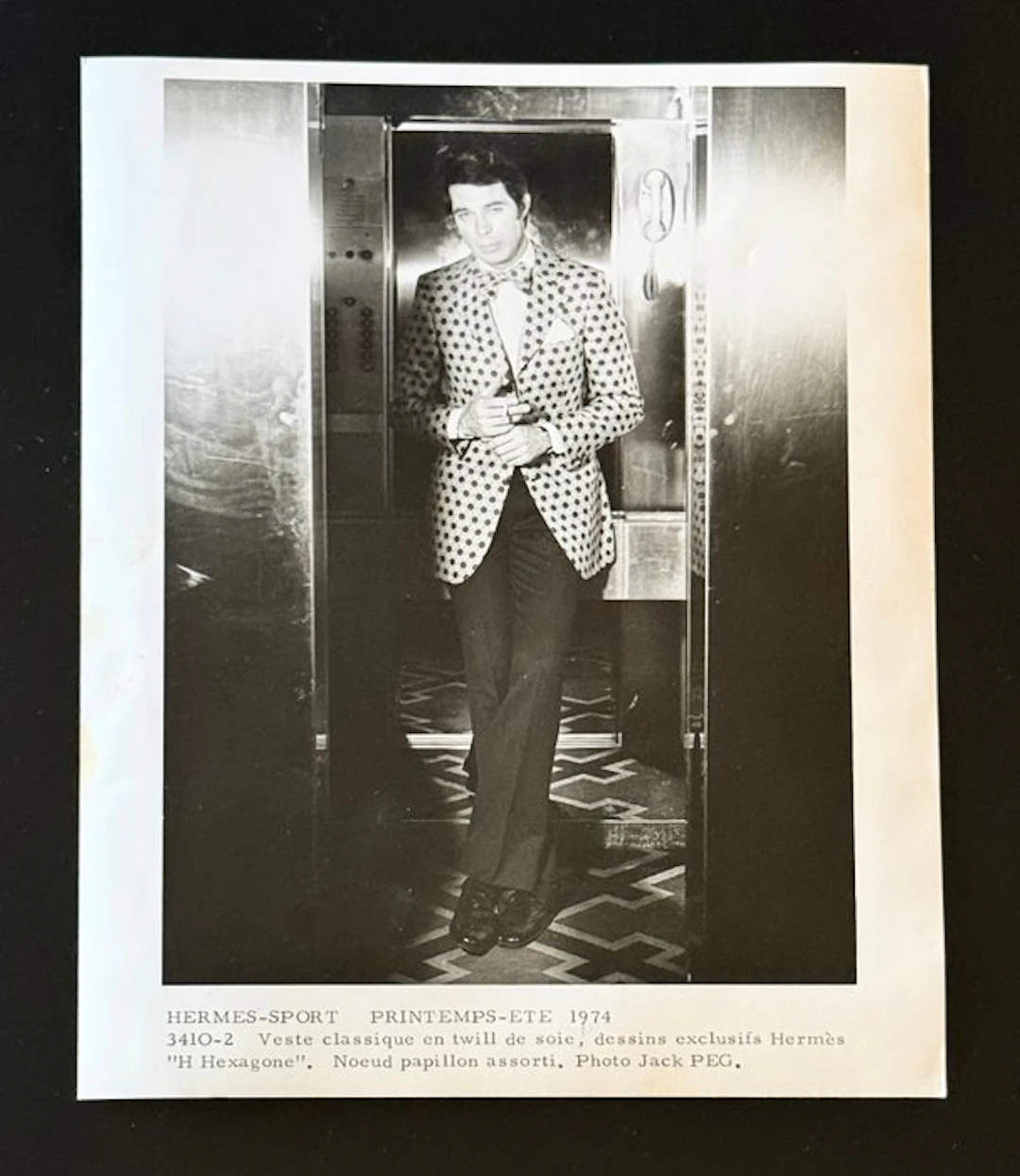Jack Peg - HERMES-SPORT PRINTEMPS-ETE 1974
