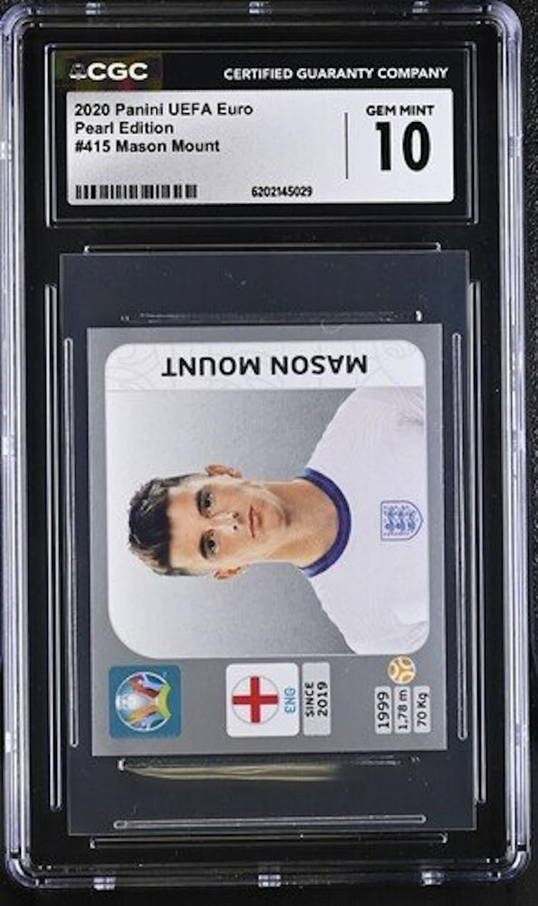 2020 Panini Mason Mount #415 - Panini UEFA Euro 2020...