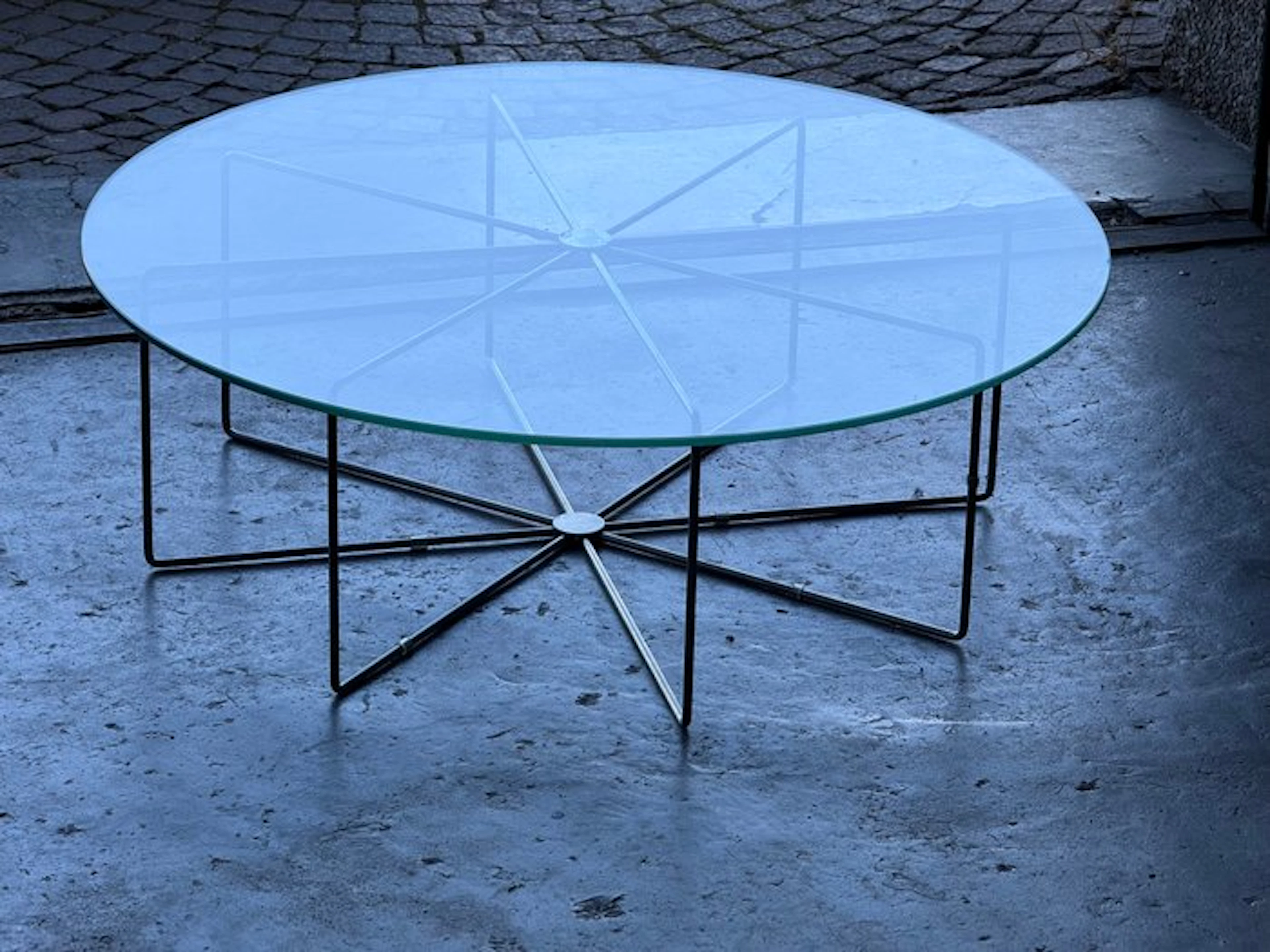 Centre table - Metal, Glass
