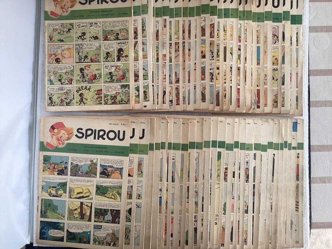 Spirou (magazine) - Année 1950 complète - 52 Magazines - First edition - 1950