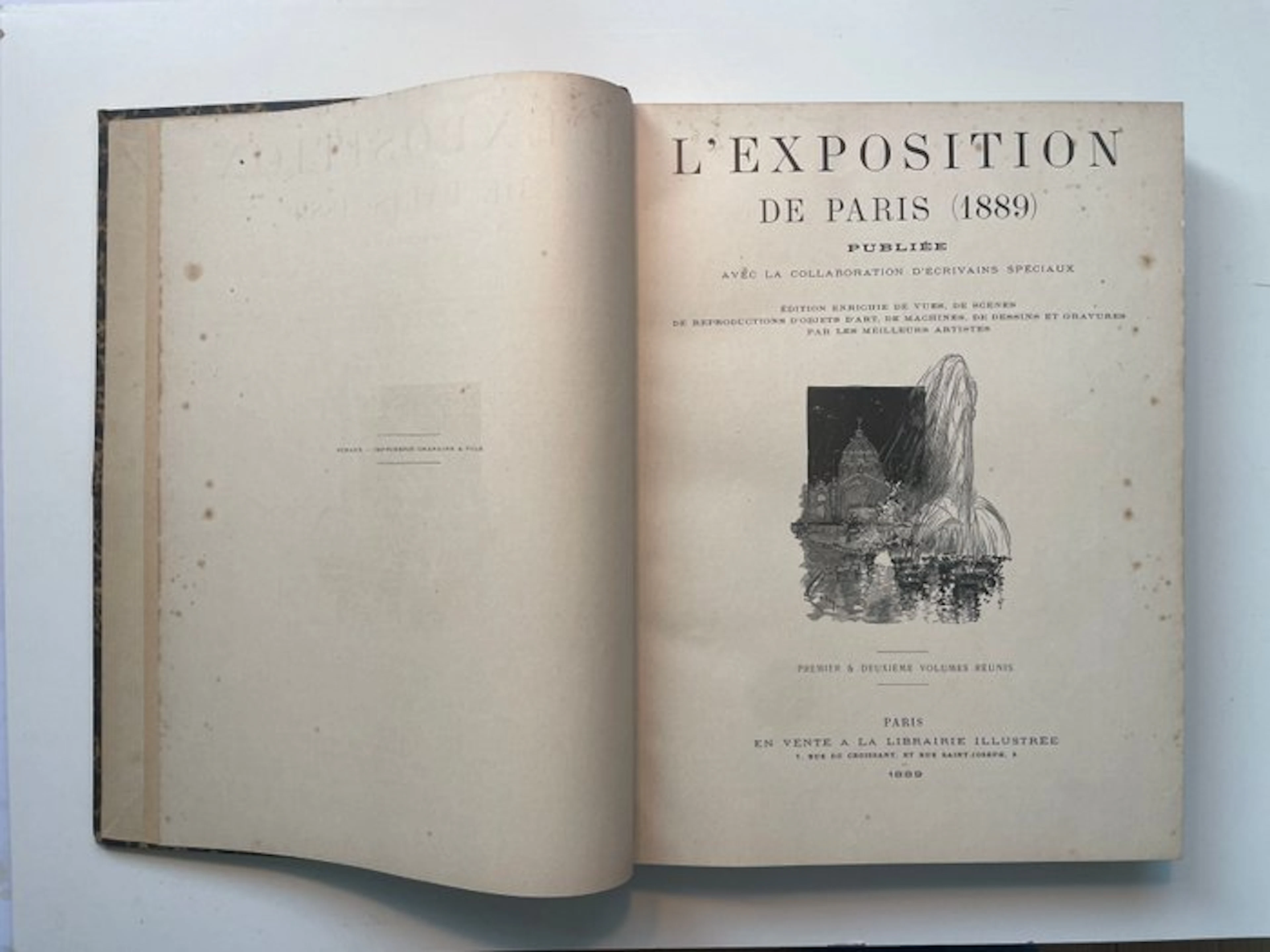 Meerdere - L'Exposition de Paris 1889 1er, 2e, 3e et 4e volumes - 1889