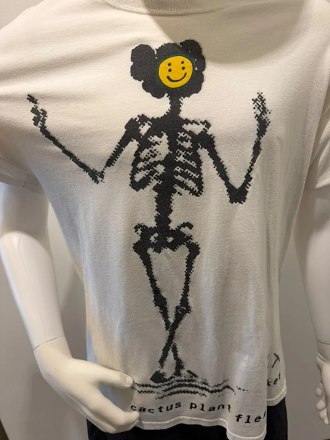 KAWS x Cactus Plant Flea Market T-shirt White - T-shirt