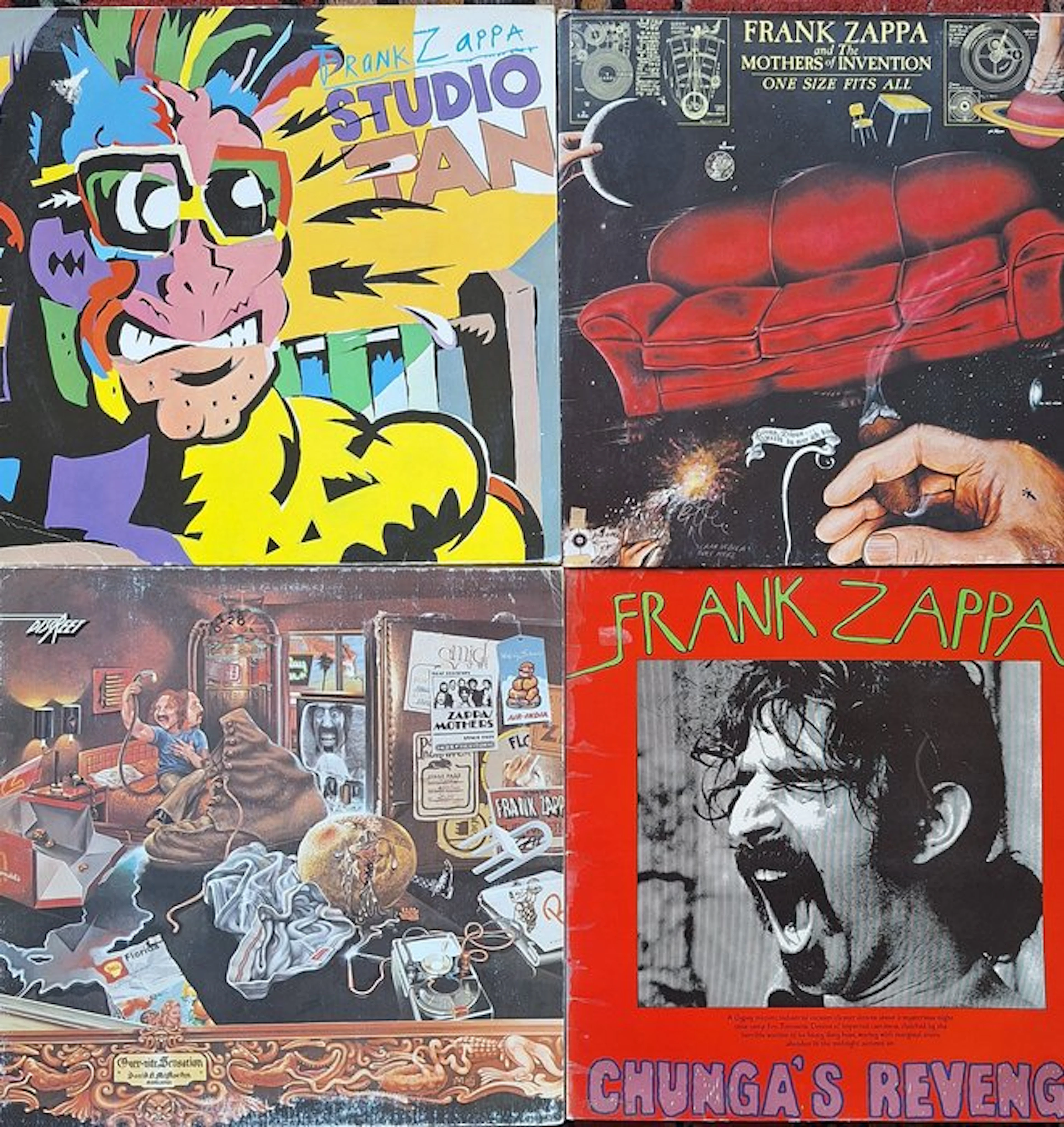 Frank Zappa - 4 ALBUMS - Chunga's Revenge