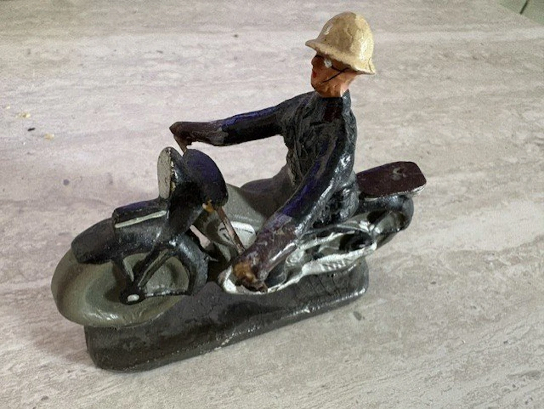 Durso - Figure - policier a moto durso très rare no...
