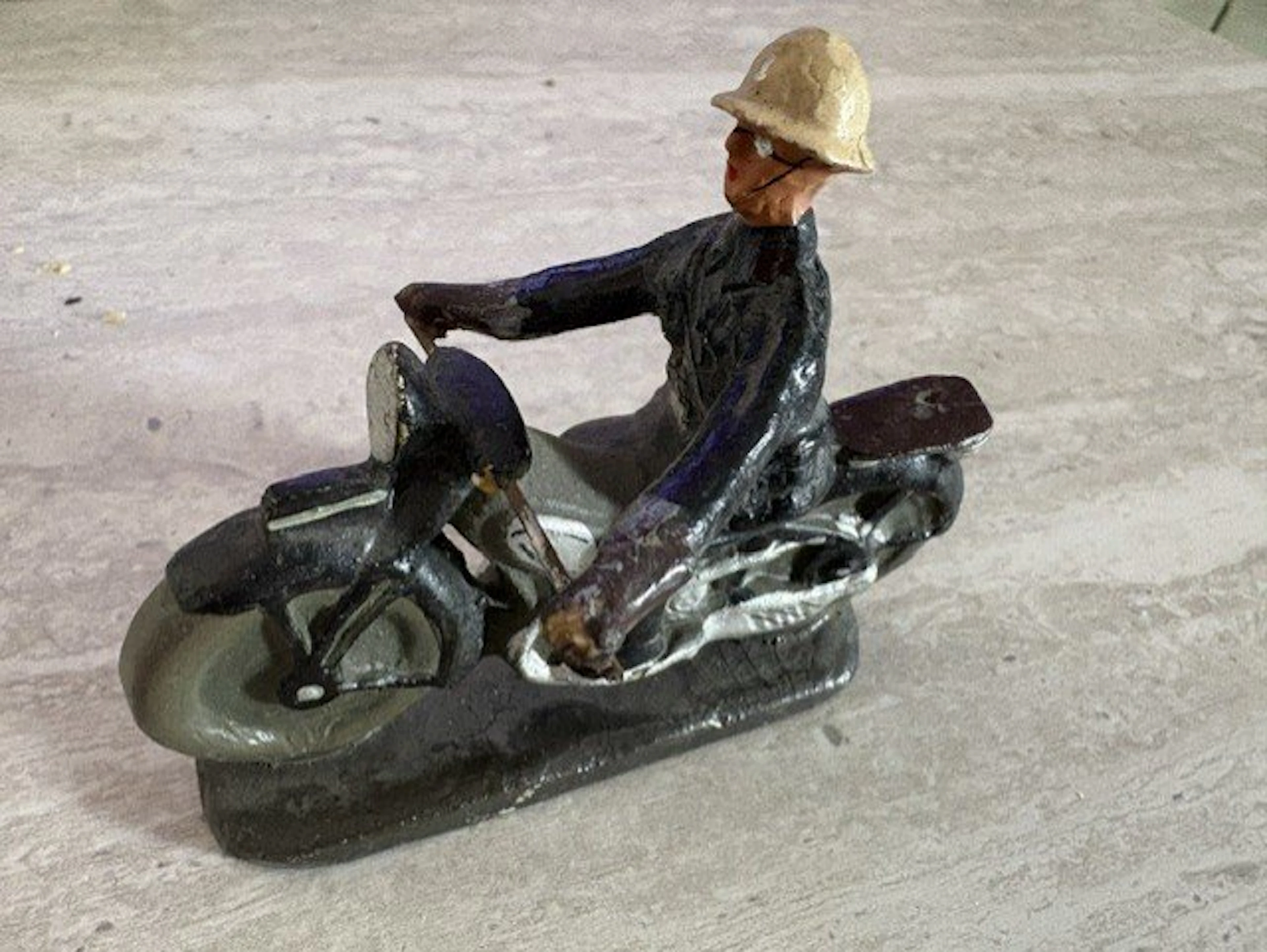 Durso - Figure - policier a moto durso très rare no...