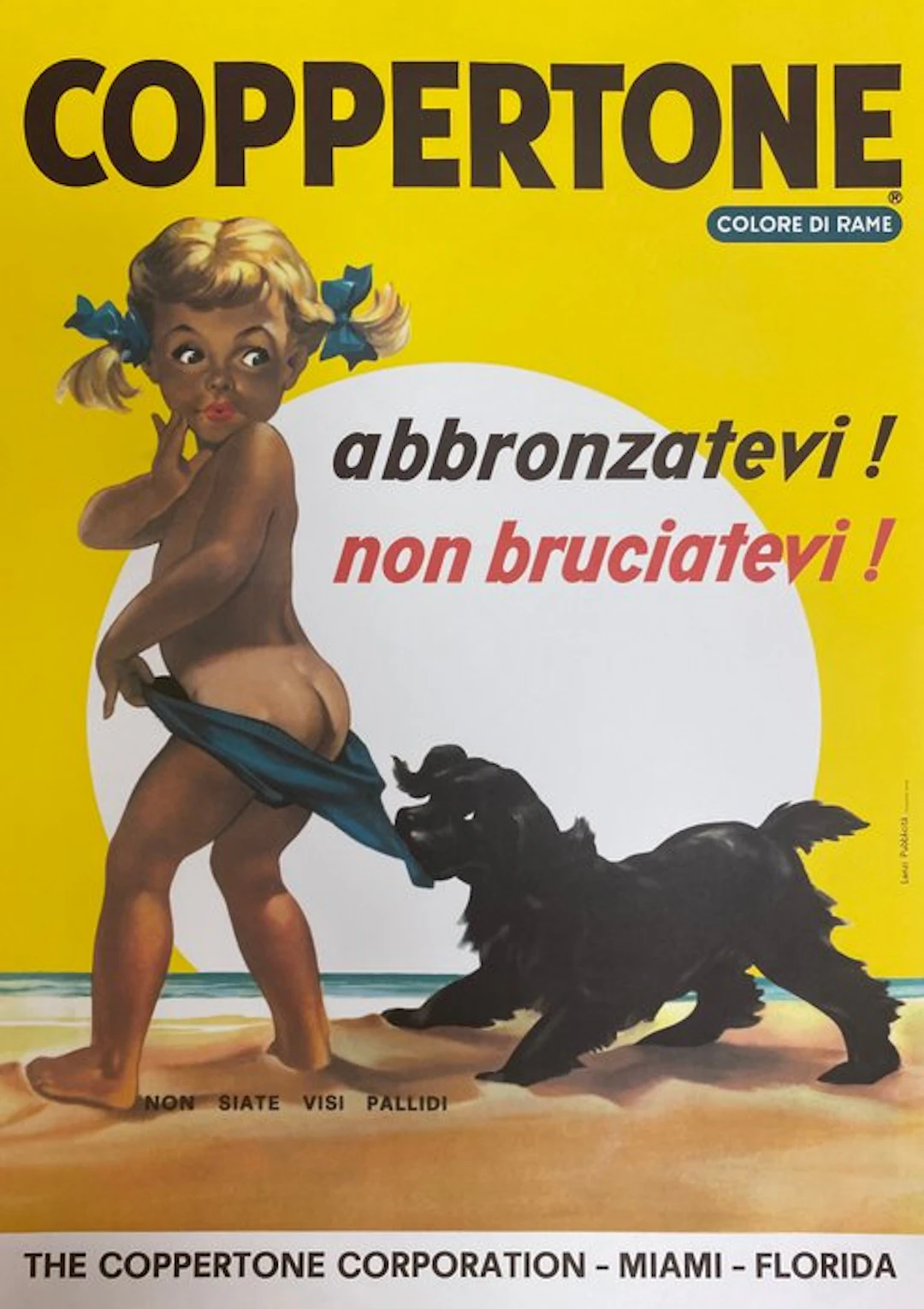 Lenzi Pubblicità - COPPERTONE - 1980s