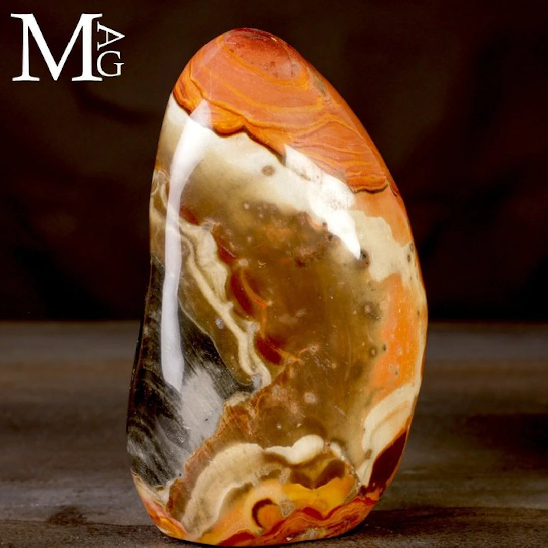 Madagascar Polychrome Jasper – Polished Free-Form...
