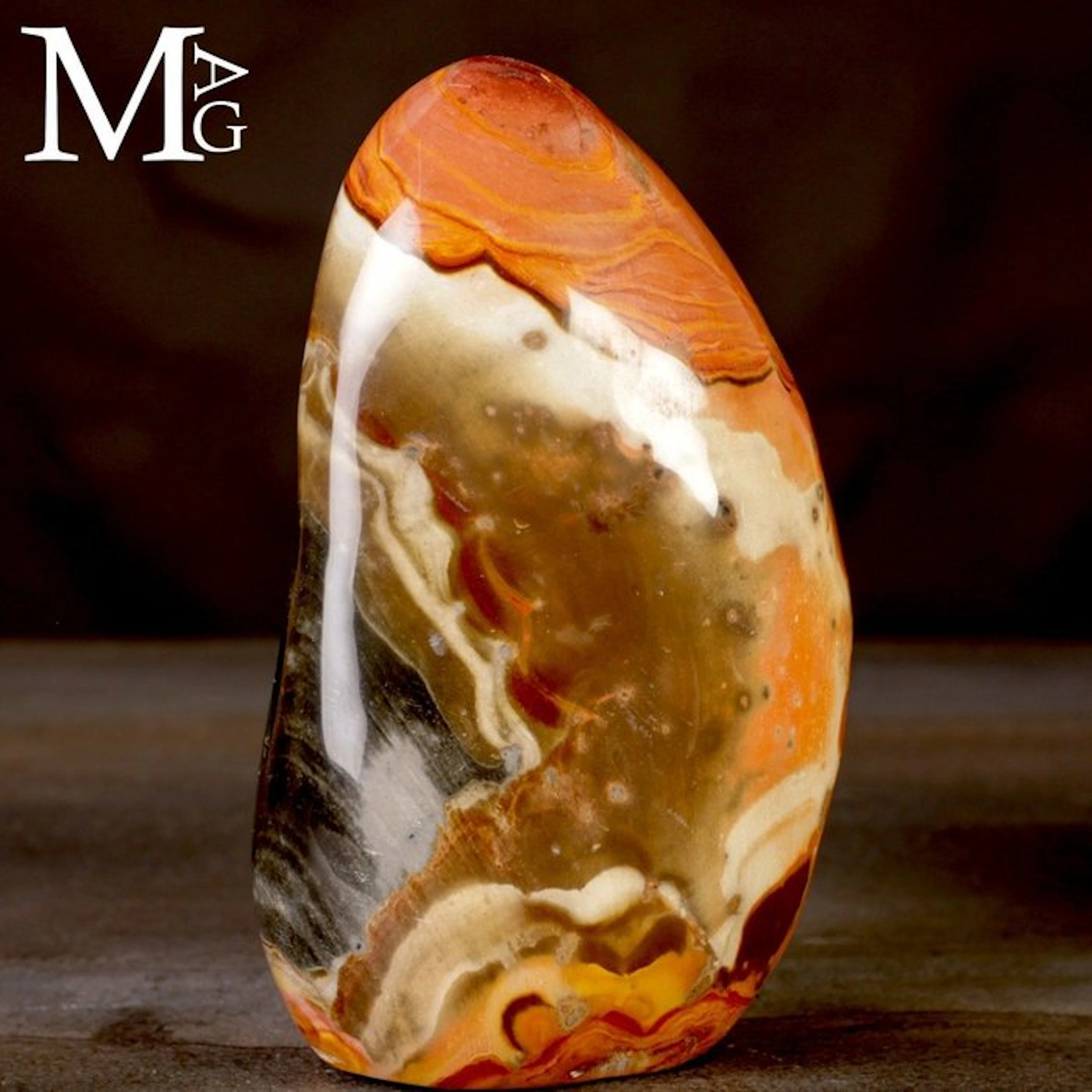 Madagascar Polychrome Jasper – Polished Free-Form...