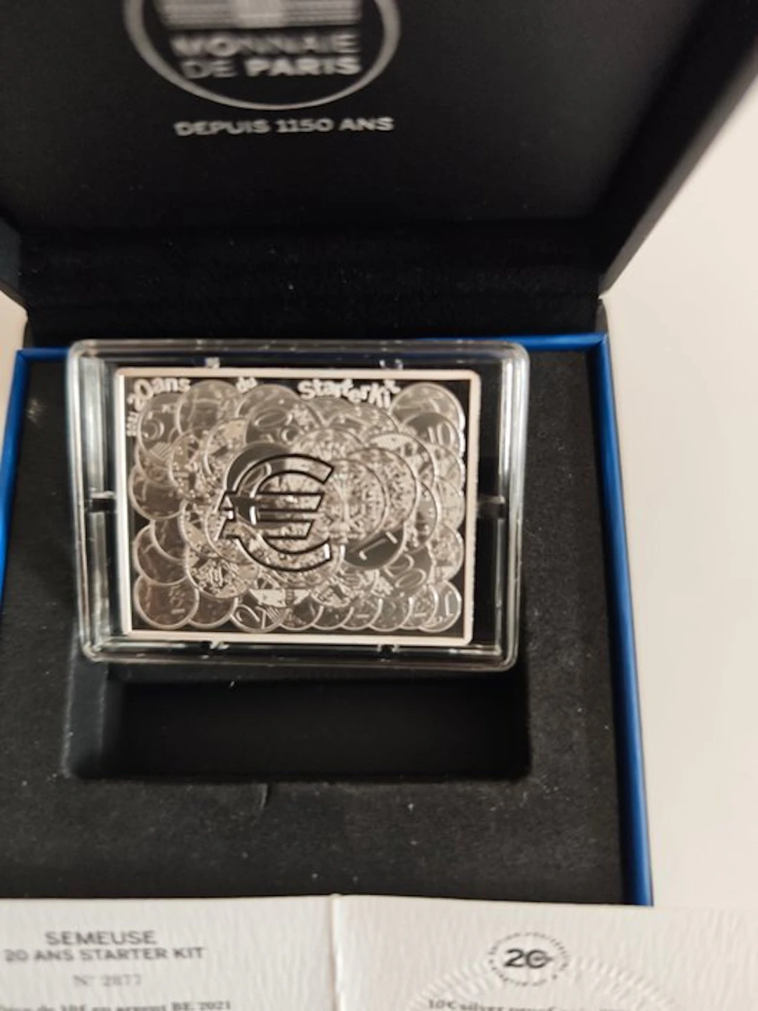 France. 10 Euro 2021 "20 ans du Starter-Kit" Proof (No reserve price)